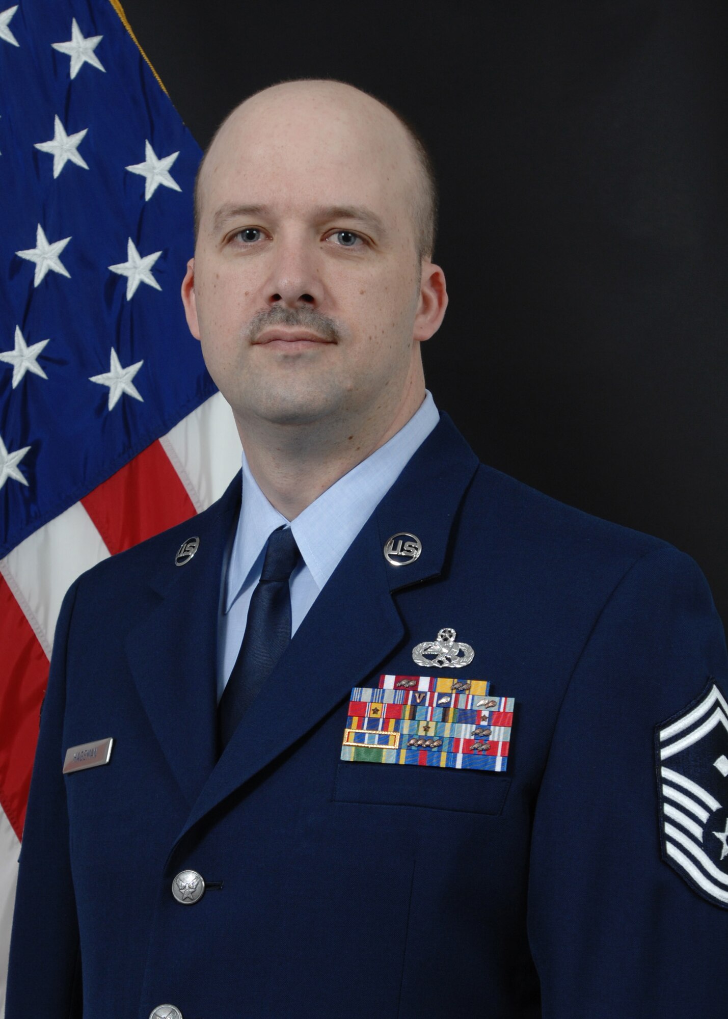 EIELSON AIR FORCE BASE, Alaska--Senior Master Sgt. Richard Hageman, 354th Civil Engineer Squadron, First Sergeant of the Year.