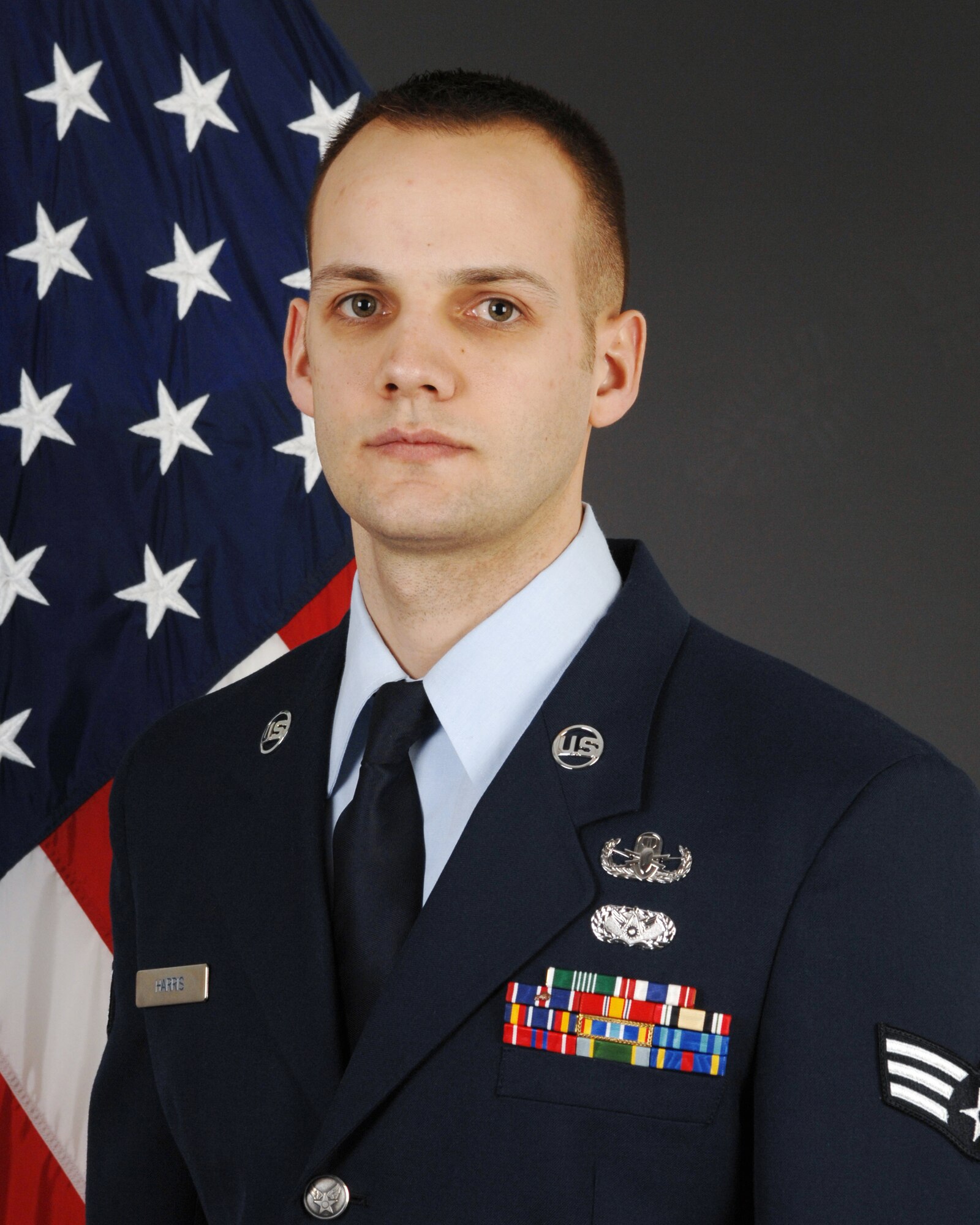 EIELSON AIR FORCE BASE, Alaska--Senior Airman Steven Harris, 354th Civil Engineer Squadron, Airman of the Year.