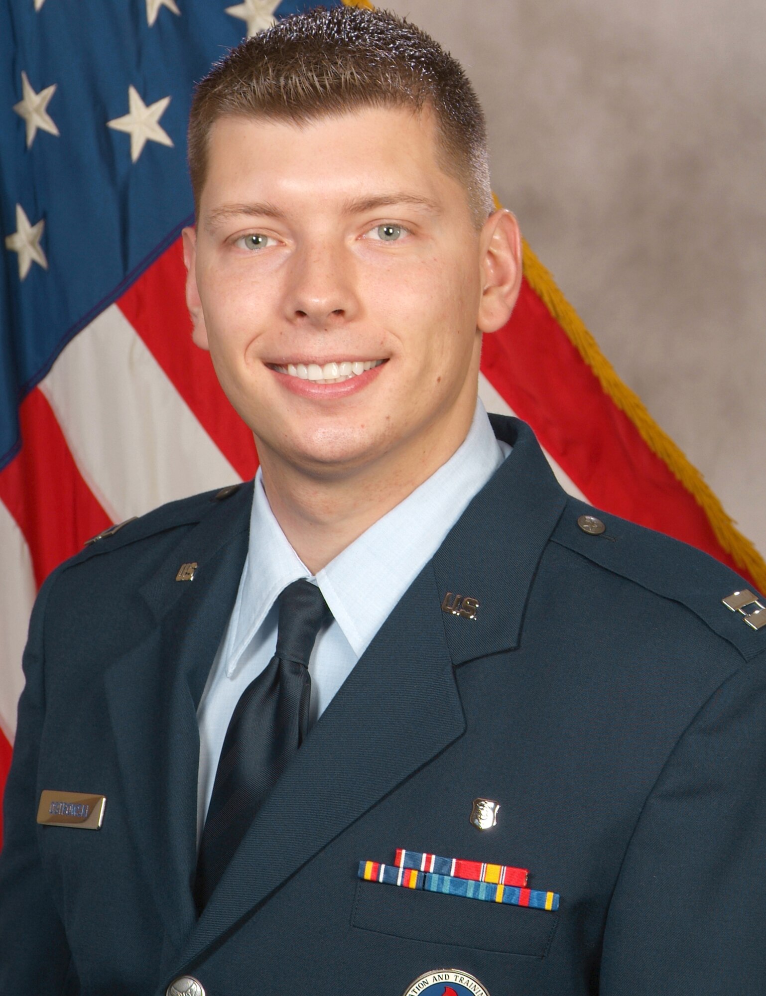 Capt. Kris Ostrowski, 71st Medical Operations Squadron, Honor Guard Program Manager of the Year 2007
