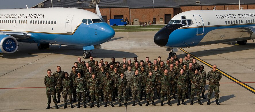 932nd Airlift Wing, Aeromedical Staging Squadron members help make the organization run smoothly.  

In the background are the wing's two types of planes, the C-40C (LEFT) and the C-9C (RIGHT). In addition to representing the Air Force Reserve in their local communities, members of the 932nd AW conduct service projects including blood, food, and toy drives for non-profit organizations. 

The wing can be seen in several major parades throughout the year.  To find out about the latest openings in the Air Force Reserve Command, call 1-800-257-1212.