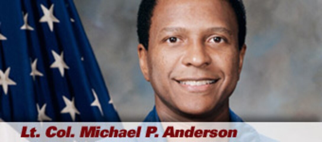 Lt. Col. Michael P. Anderson, NASA astronaut (Photo illustration/Virgie Reyes)