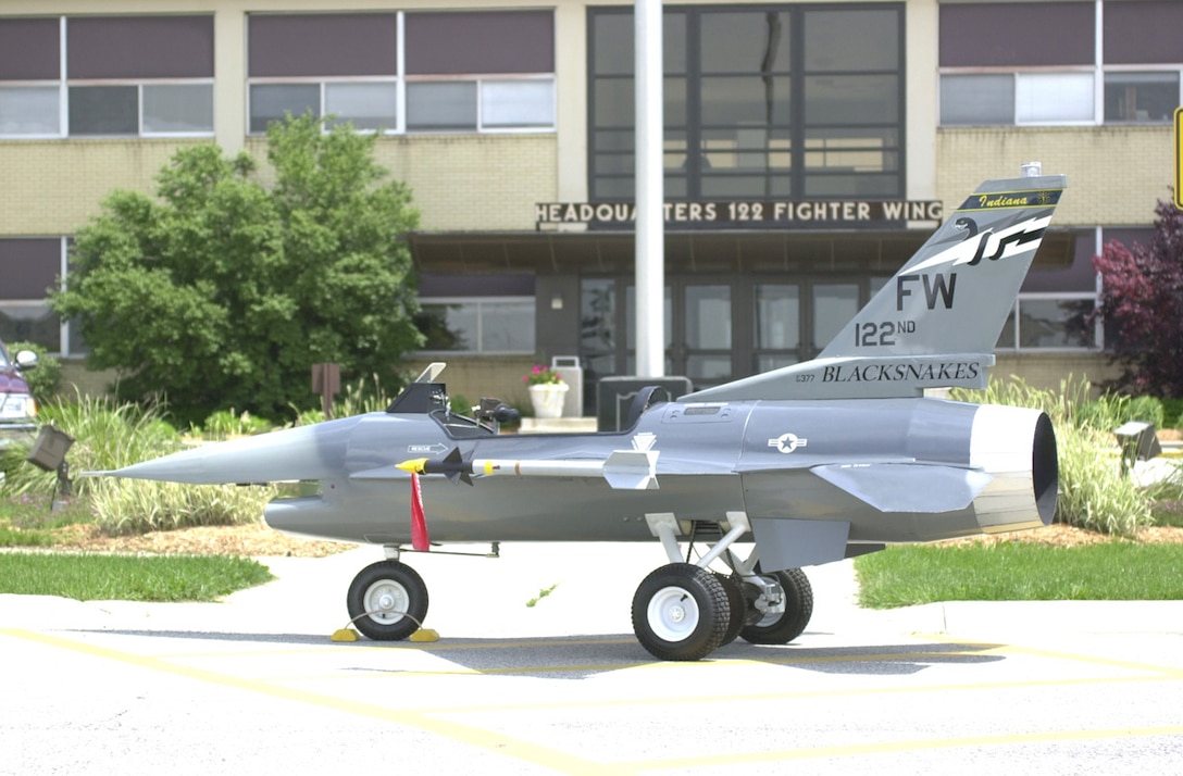 Mini F-16 for the 122nd Fighter Wing