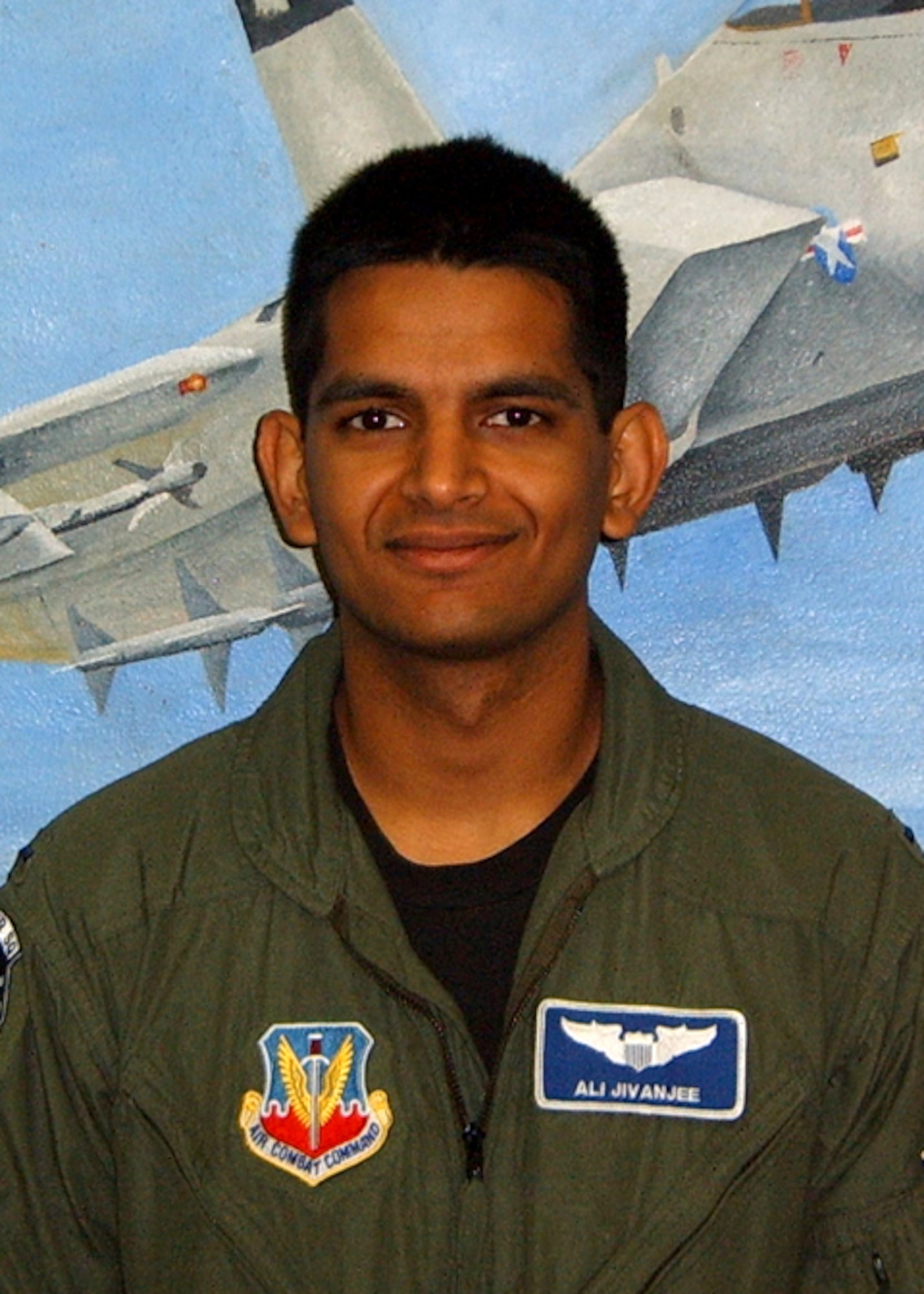 1st Lt. Ali Jivanjee, 58th Fighter Squadron, 33rd Fighter Wing, Eglin Air Force Base, Fla.