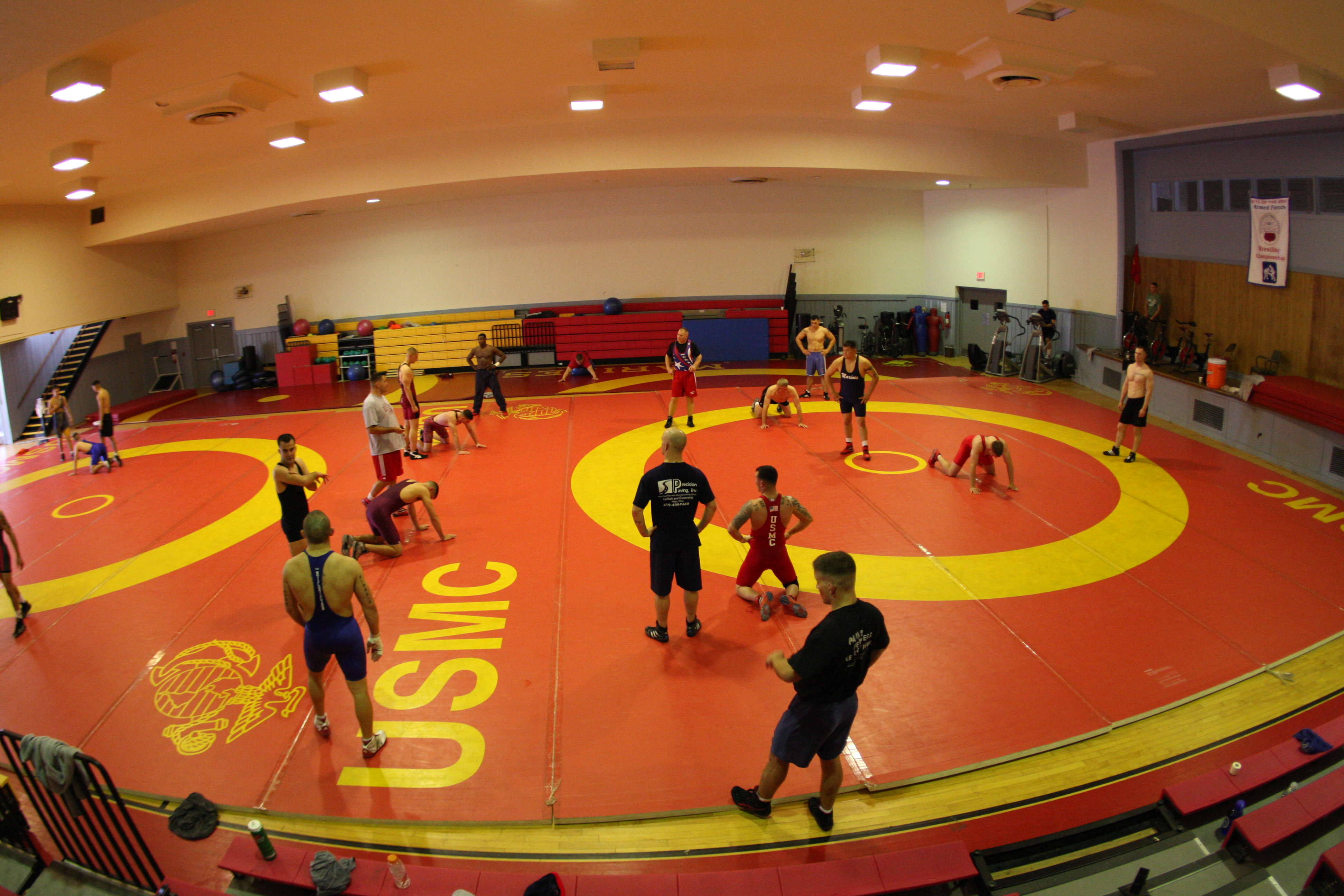 What it takes to be an AllMarine wrestler > Marine Corps Base Camp