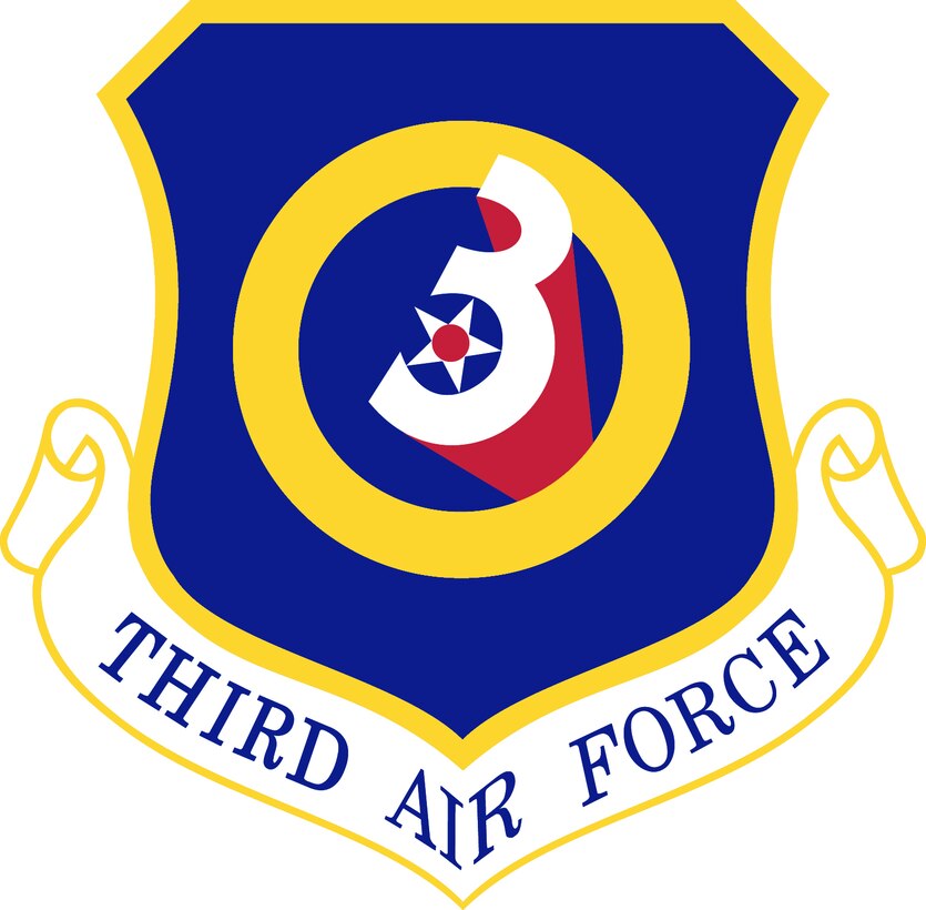 3rd Air Force Shield (Color)