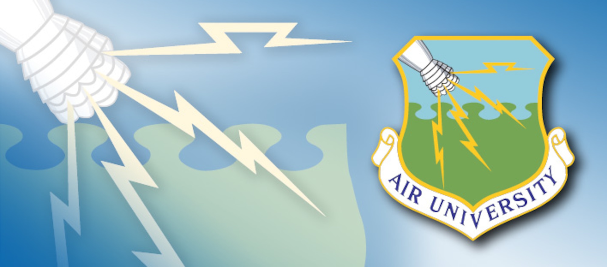 Air University offers new online master's program for Air Force civilians. (U.S. Air Force graphic)