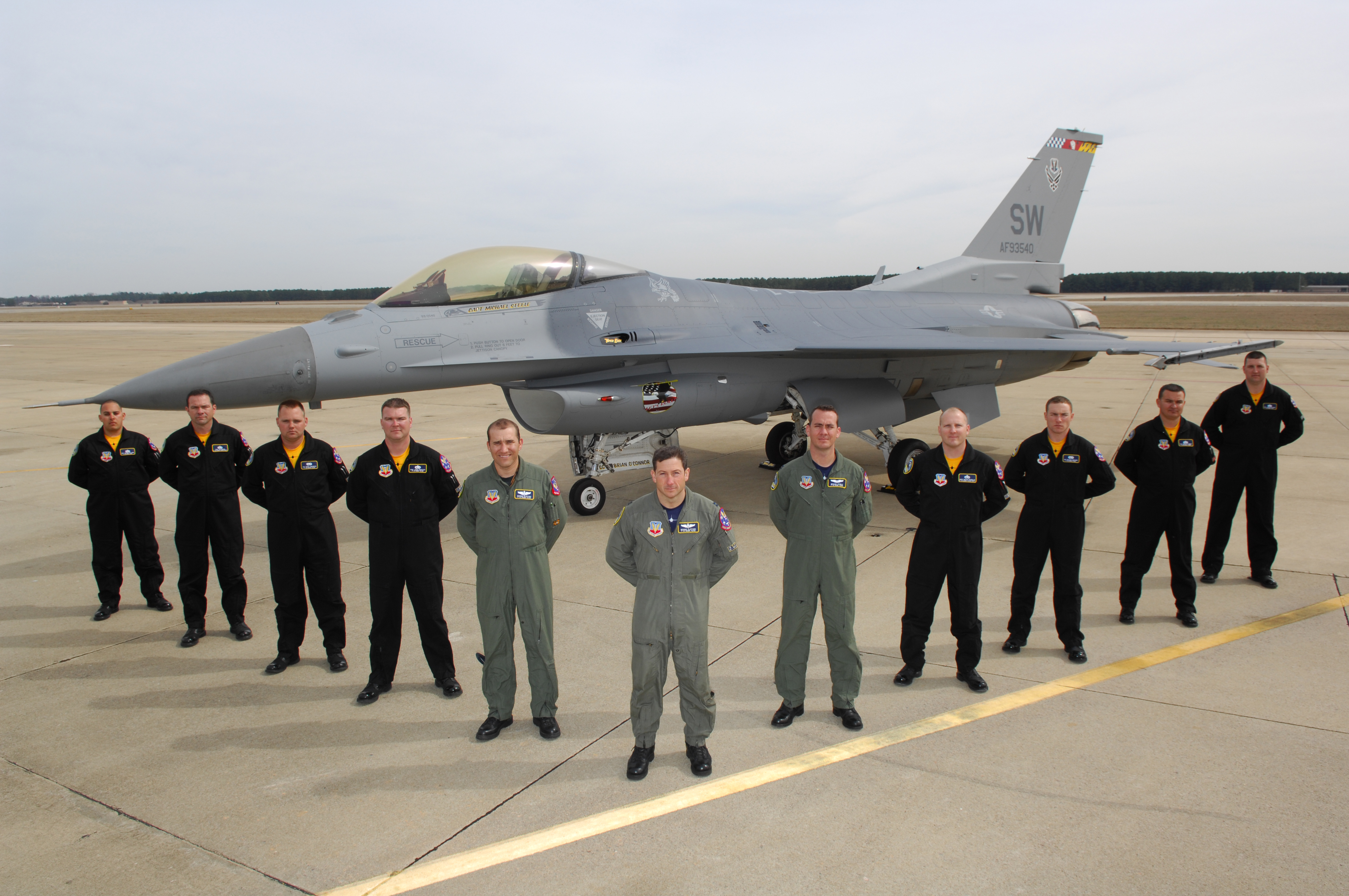 2008 Viper East F-16 Demonstration Team