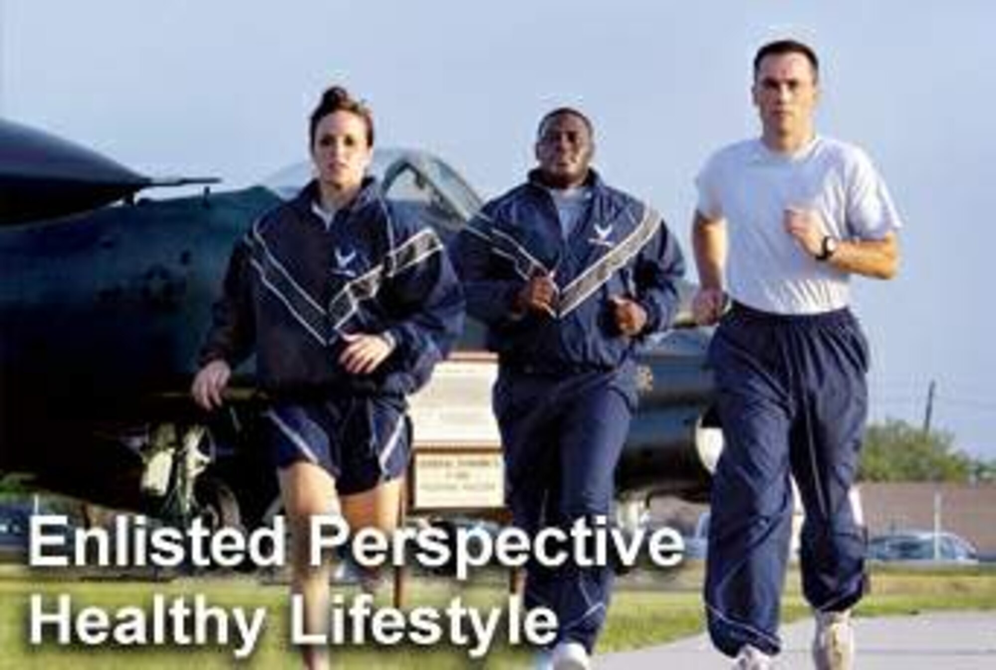 In his latest "Enlisted Perspective," the Air Force's top enlisted Airman addresses the need for all Airmen to maintain a healthy lifestyle to meet mission challenges. (U.S. Air Force graphic/Mike Carabajal)

