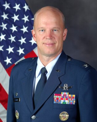 Col. Jay Raymond, 21st Space Wing commander