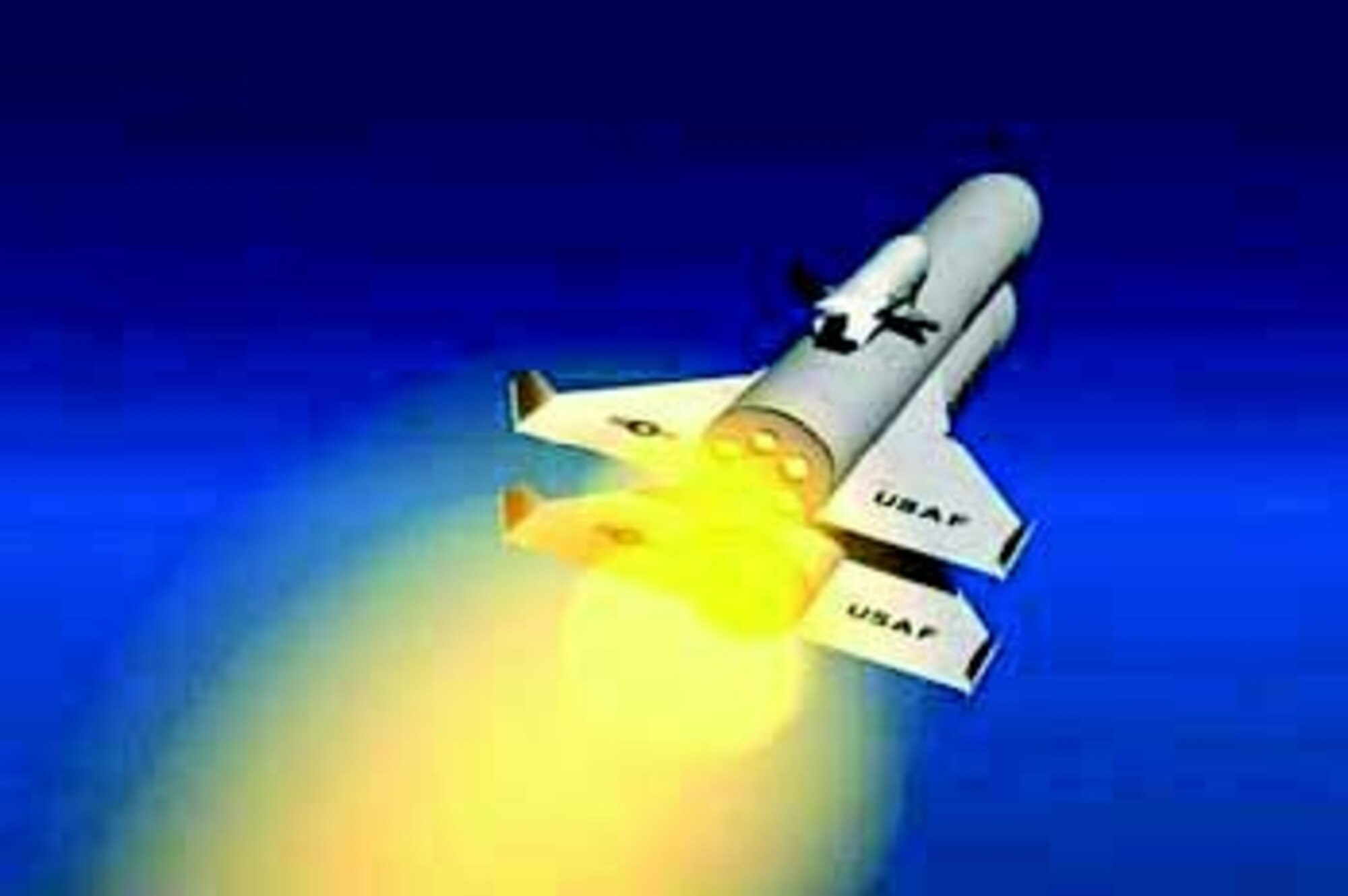 Graphic of evolved expendable launch vehicle (courtesy of US Air Force)