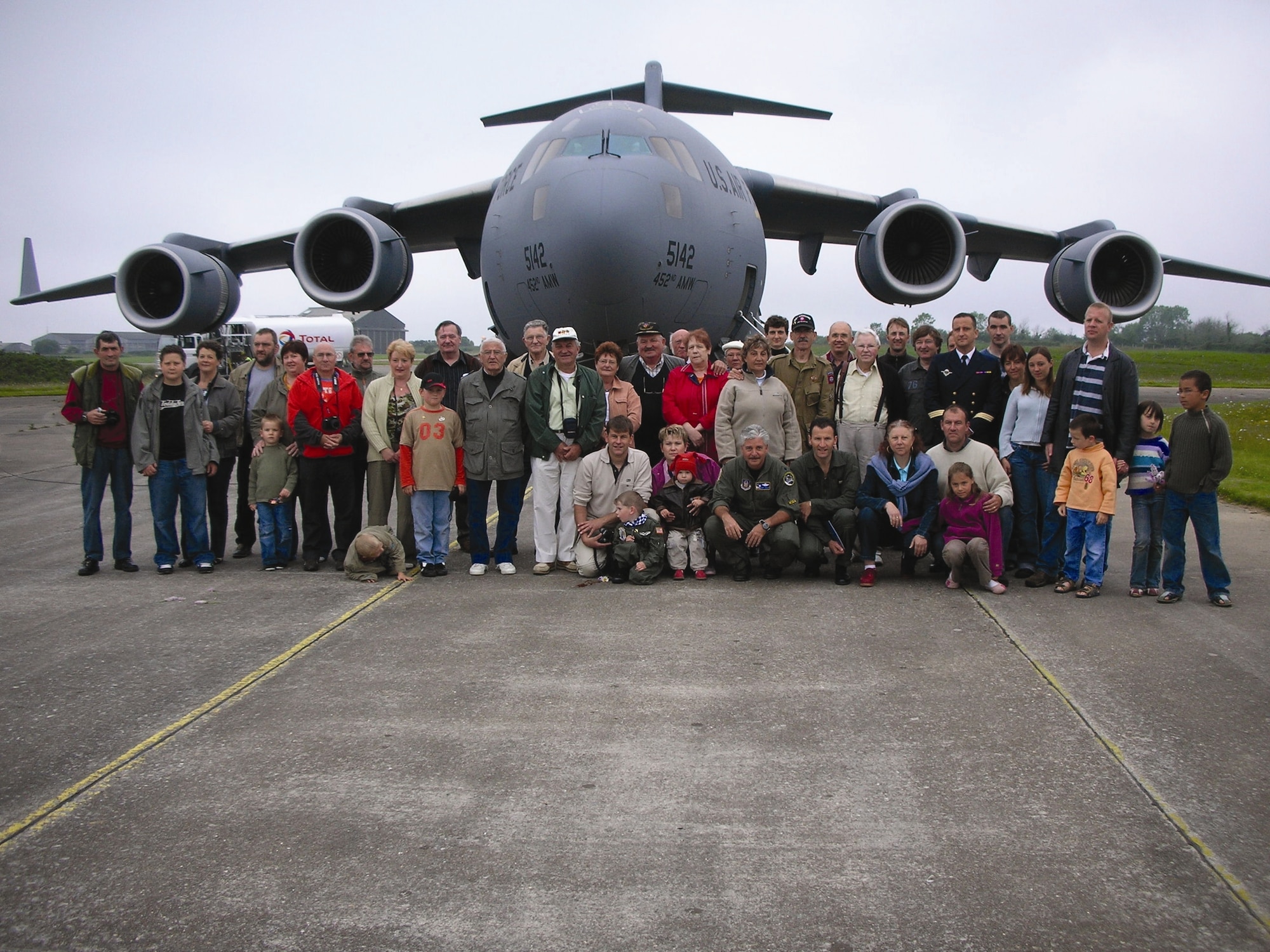 The town of Ostrava, Czech bids farewell to the 729th Airlift Sqaudron, March Air Reserve Base, after their participation in NATO days this past September. (U.S. Air Force photo by Capt. Ryan Van Scotter)