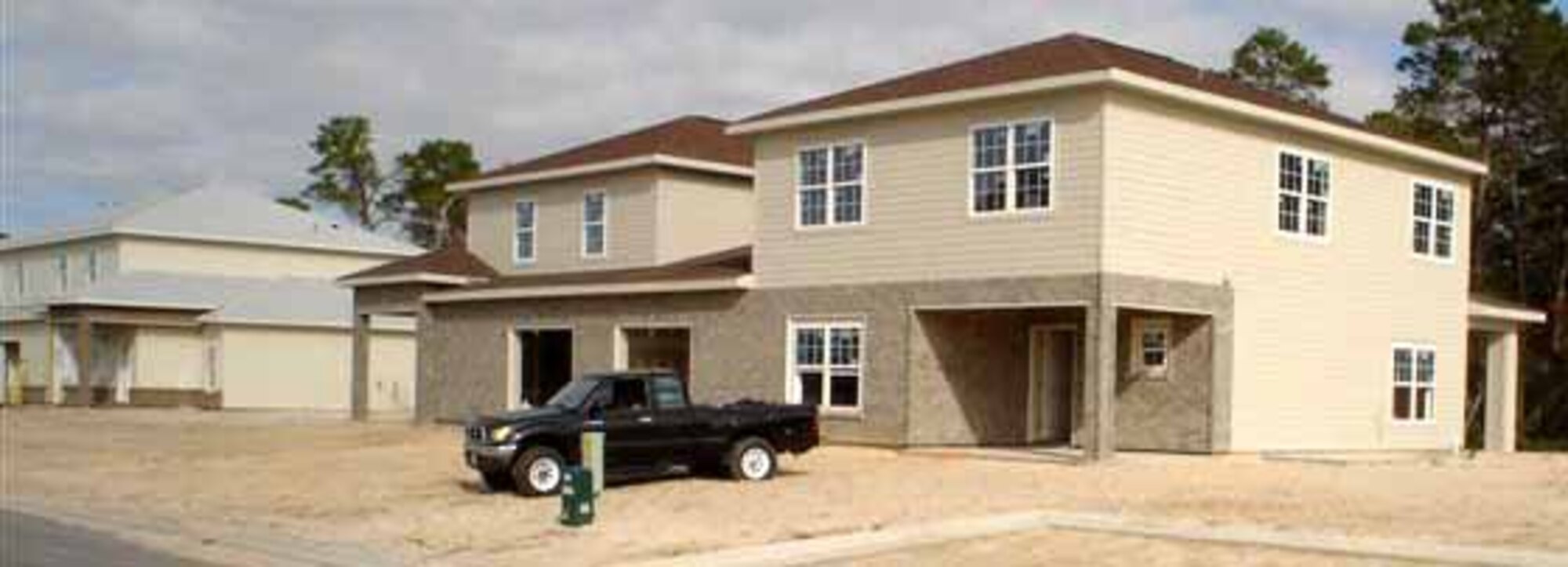 A home built by GMH at Tyndall Air Force Base, Fla., one of their miltary installation.  (Courtesy photo)