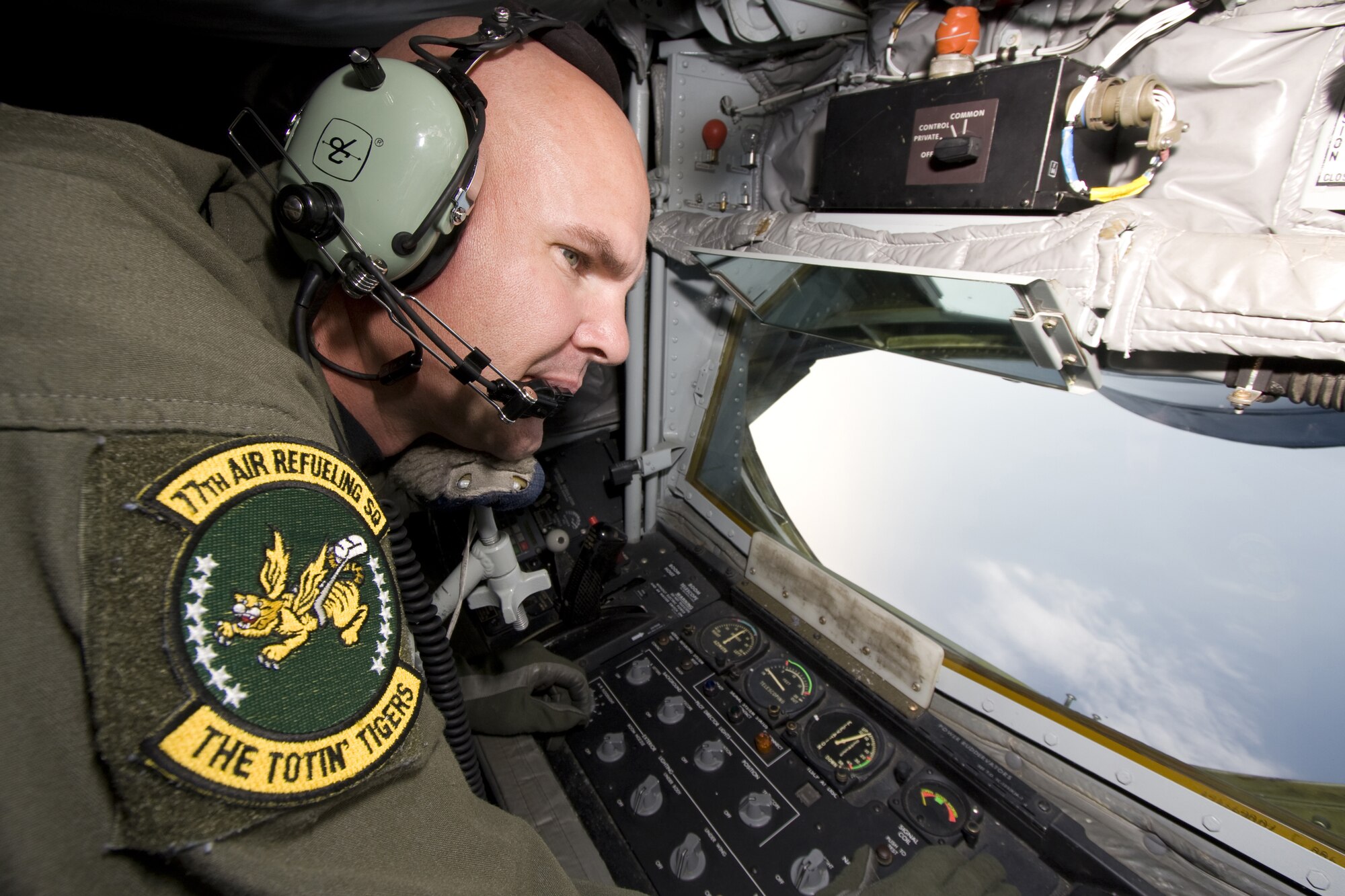 SEYMOUR JOHNSON AIR FORCE BASE, N.C. -- Staff Sgt. Steve Stanton, a boom operator with the 916th Air Refueling Wing, was named Non-Commissioned Officer of the Year 2007 for the Reserve tanker wing.  Other annual winners named were Master Sgt. Jennifer Ward as the Senior Non-Commissioned Officer of the Year 2007 and Senior Airman Danielle Hardy as the Airman of the Year 2007.  Sergeant Ward works with the 916th Aircraft Maintenance Squadron and Airman Hardy is assigned to the 916th Logistics Readiness Squadorn.