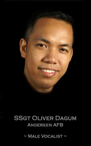 Staff Sgt. Oliver Dagum, 734th Air Mobility Squadron, is one of 25 members recently selected to be a part of the 2008 Tops In Blue team.