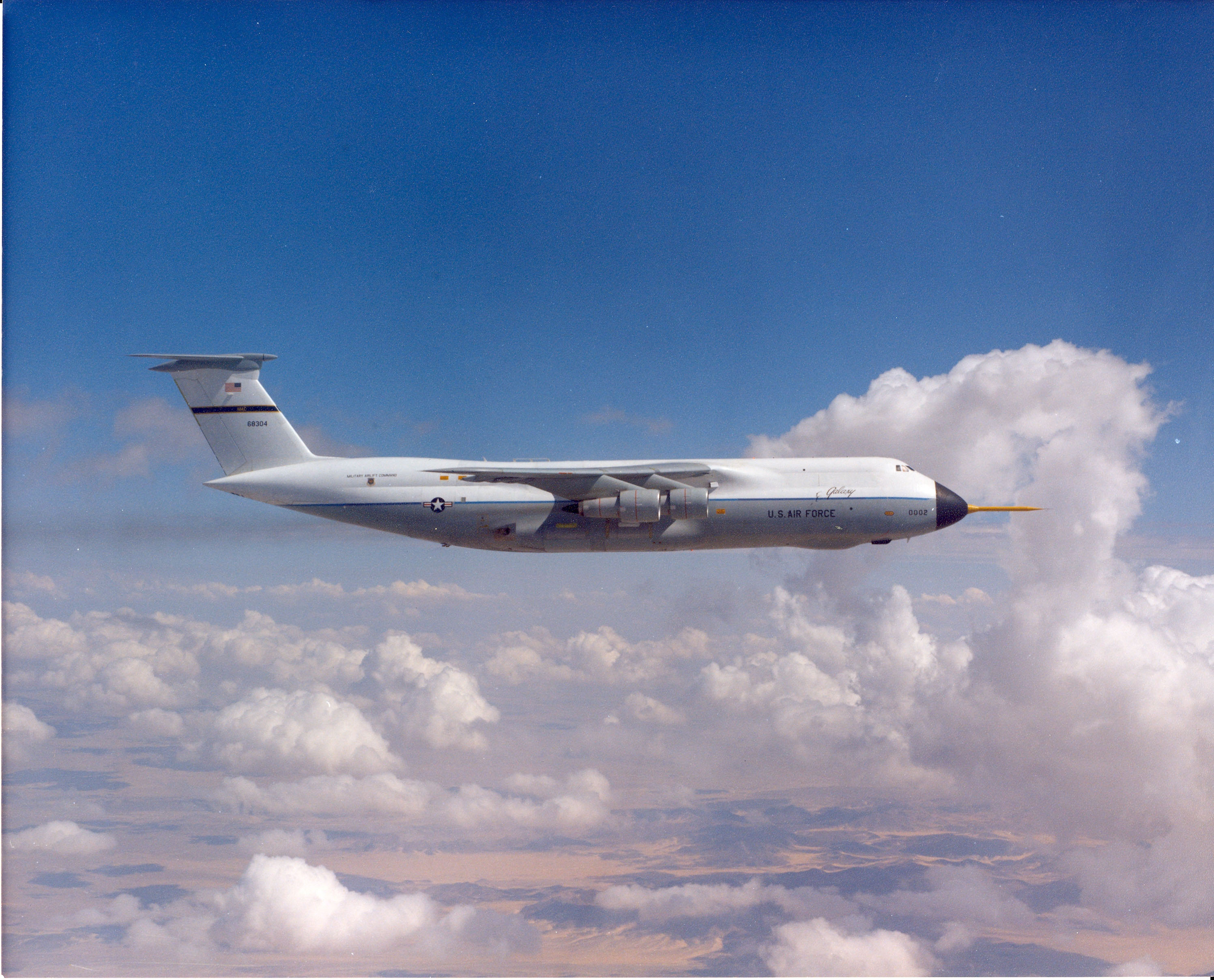 C-5A Galaxy testing