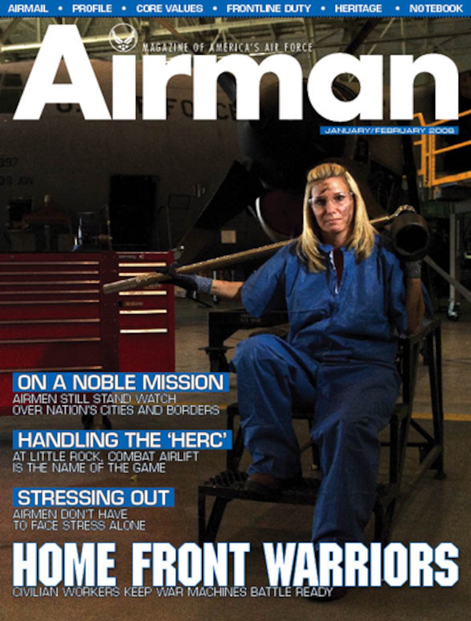 January-February Airman 
The January-February issue of Airman magazine is now available in print and online. (U.S. Air Force illustration/Tech. Sgt. Larry Simmons)
