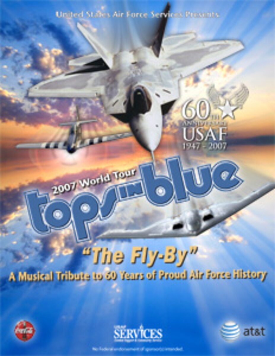 Air Force performance group, 'Tops in Blue,' staging free show in Monterey  Feb. 8, Article