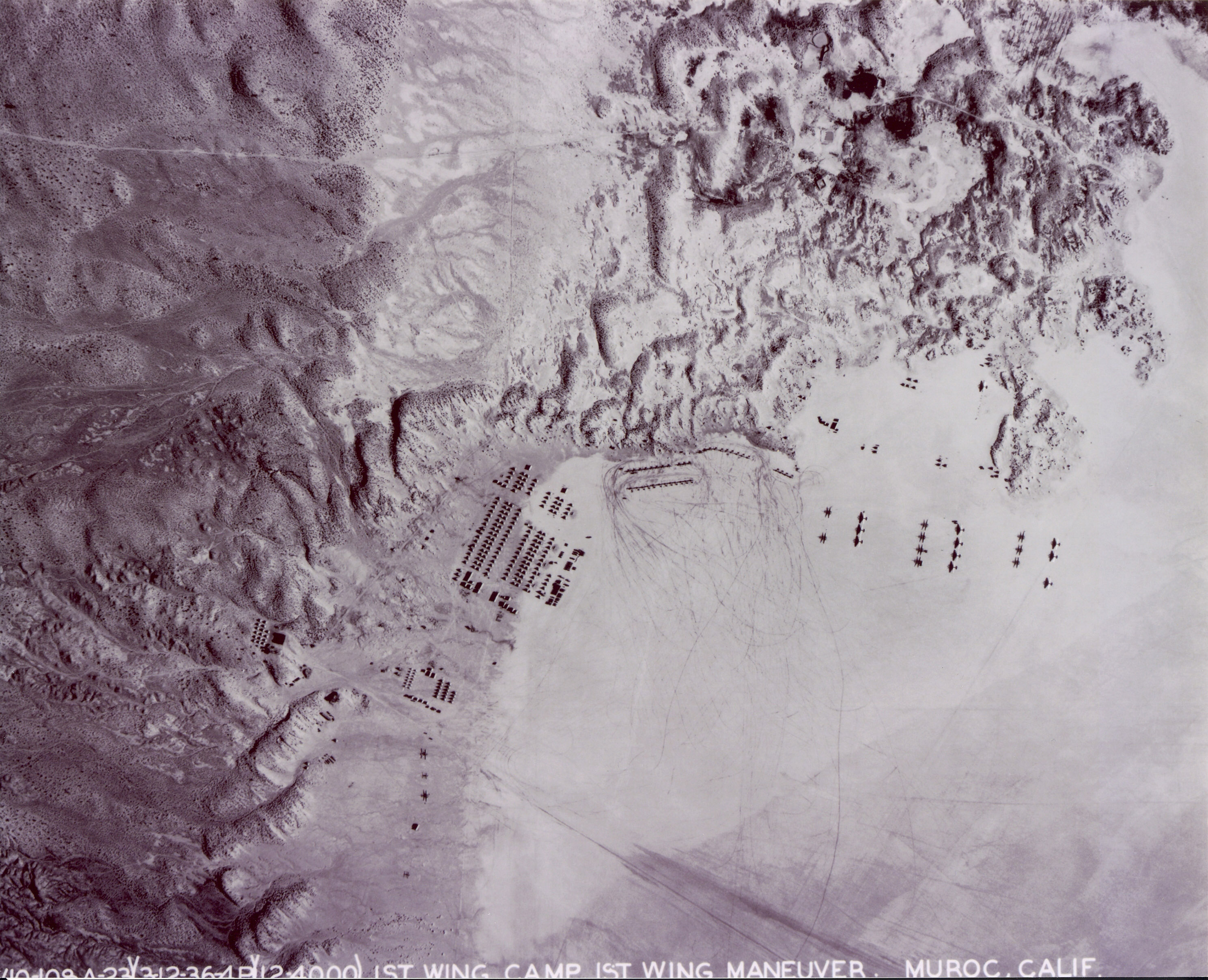 1st Wing at Rogers Dry Lake