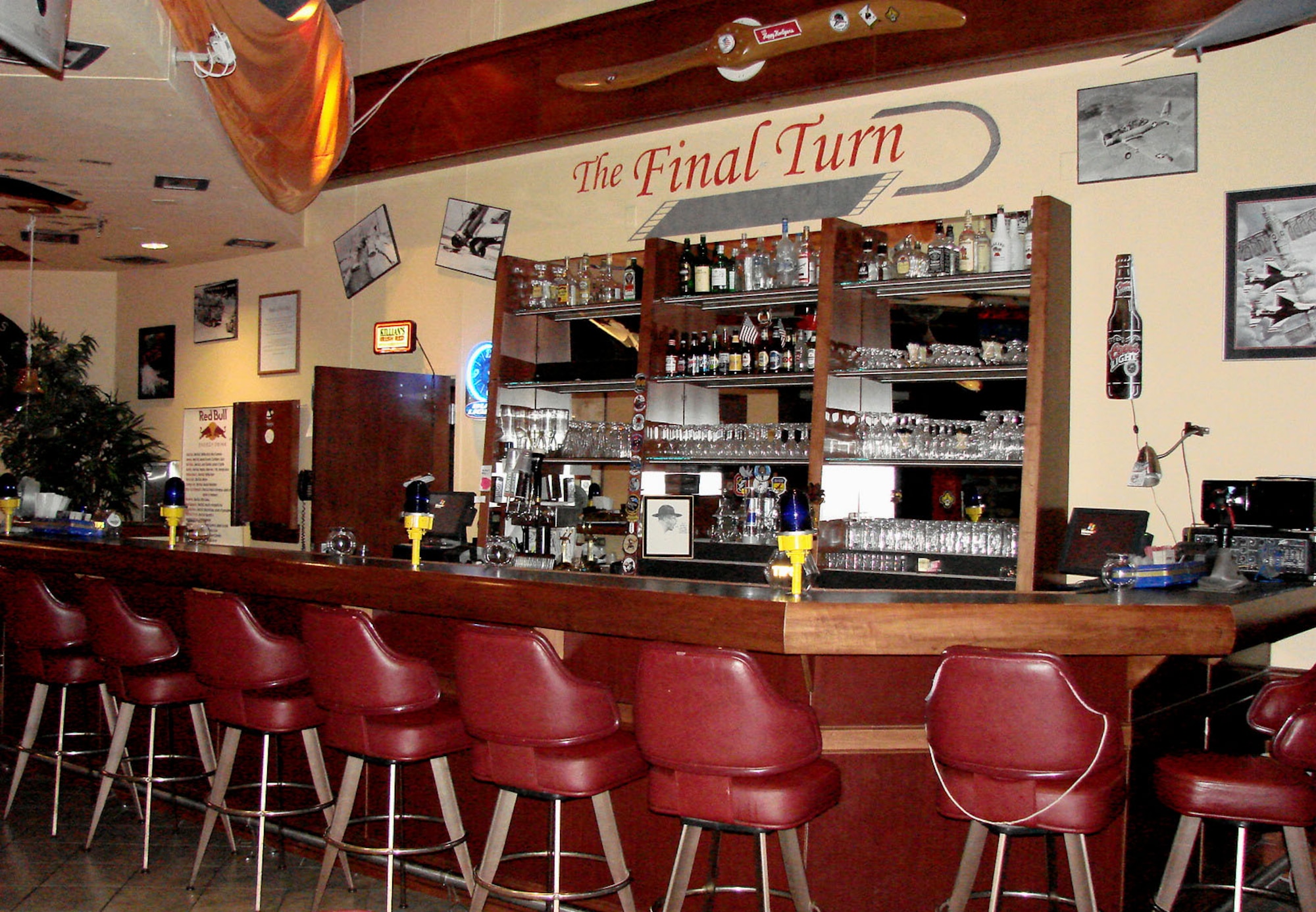 The Vance Collocated Club has two bars available for wedding receptions and other special events. (U.S. Air Force photo by 2nd Lt. Agneta Murnan)
