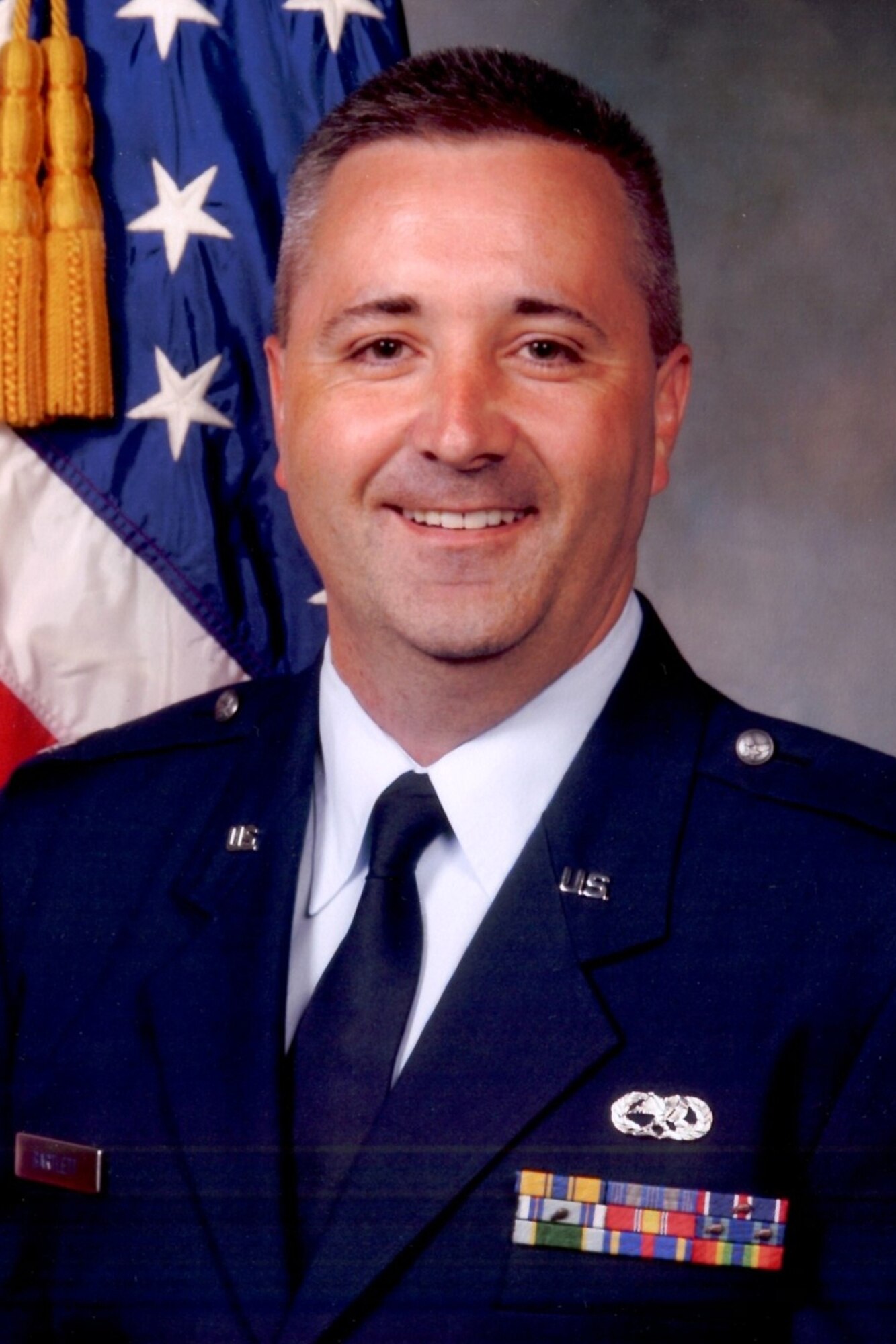 GRISSOM AIR RESERVE BASE, Ind., -- Capt. Tim Bartlett, 434th Aircraft Maintenance Squadron, is Grissom's Officer of the Year. (U.S. Air Force photo)