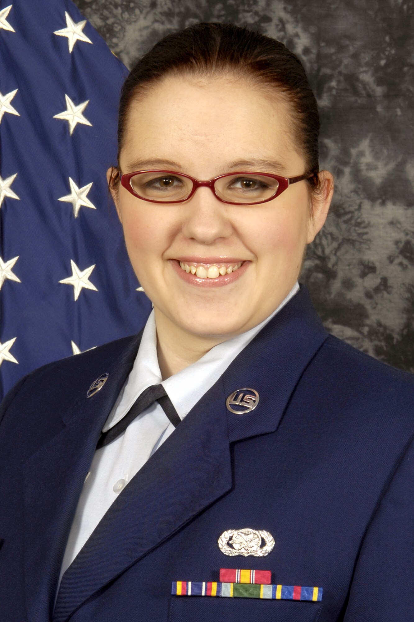 GRISSOM AIR RESERVE BASE, Ind, -- Senior Airman Anne Marie Schwartze, 434th Logistics Readiness Squadron, is Grissom's Airman of the Year. (U.S. Air Force photo/Tech. Sgt. Patrick Kuminecz)