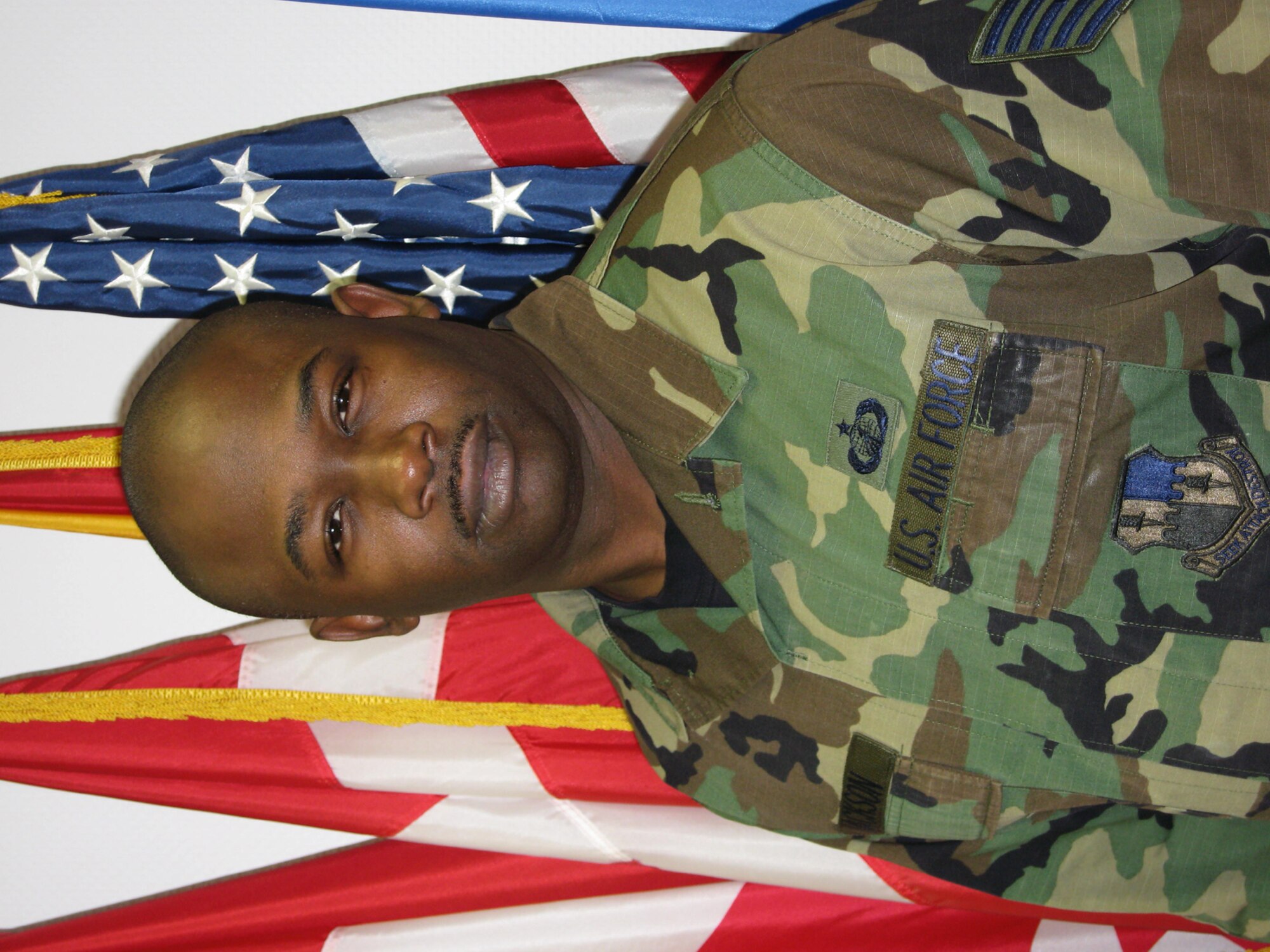 SPANGDAHLEM AIR BASE, Germany – Tech. Sgt Steven M. Jackson, 52nd Munitions Maintenance Group  resource advisor, has been named the 52nd Fighter Wing's Top Saber Performer for the week of Jan. 25-31. (U.S. Air Force photo/Tech. Sgt. Sabrina Horton)