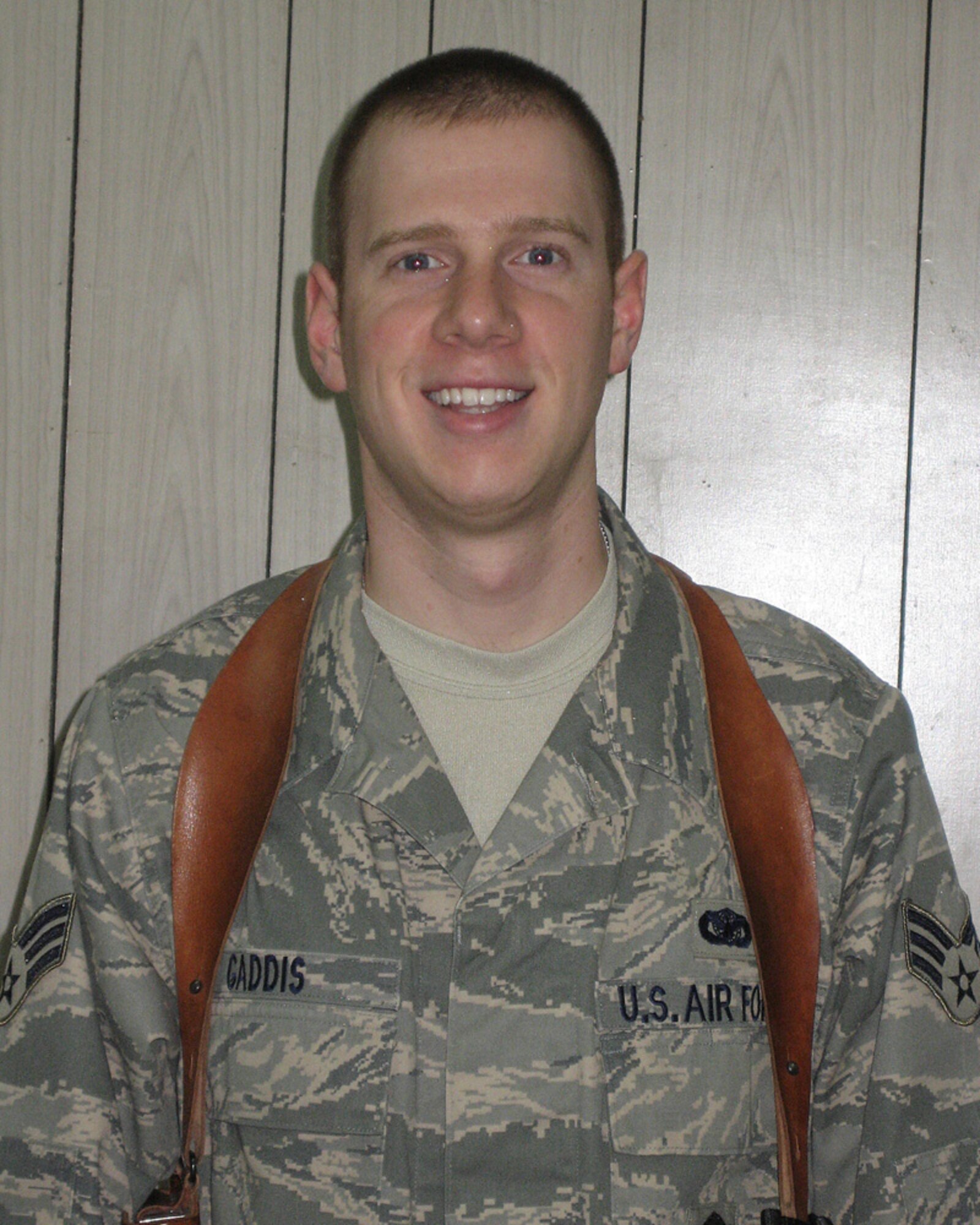 Senior Airman Jordan Gaddis
