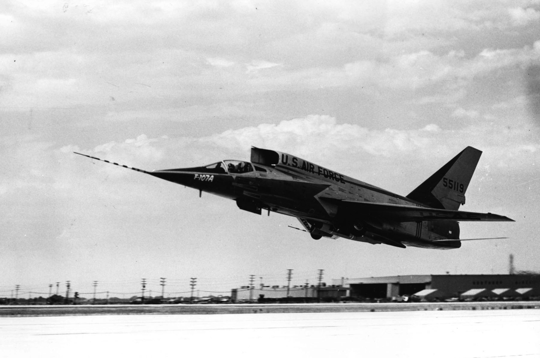 North American F-107A