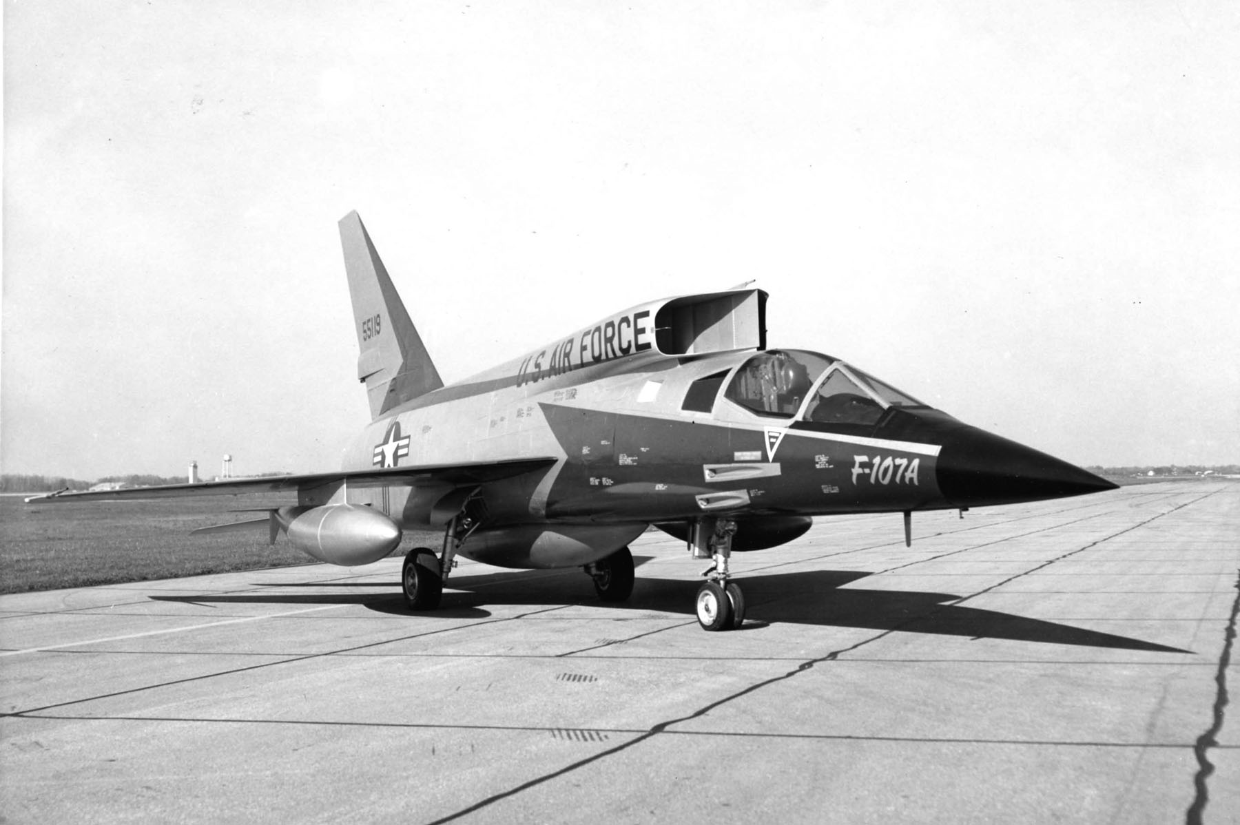 North American F-107A