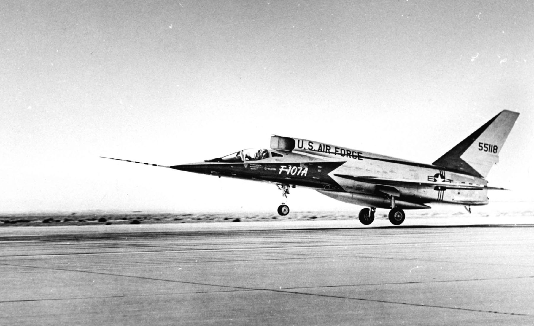 North American F-107A