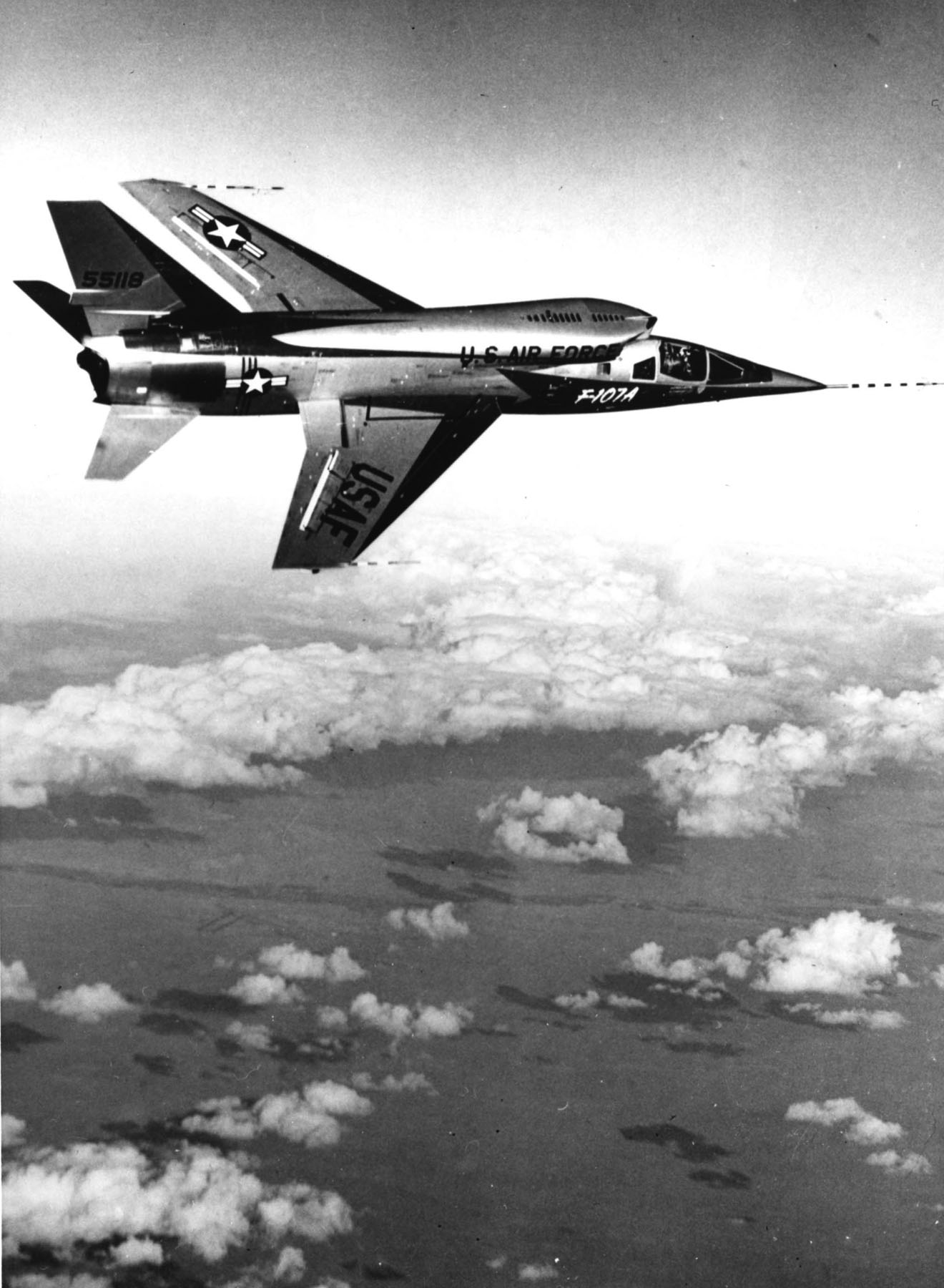 North American F-107A