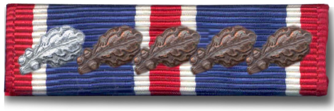 Air Force Outstanding Unit Award with nine oak leaf clusters