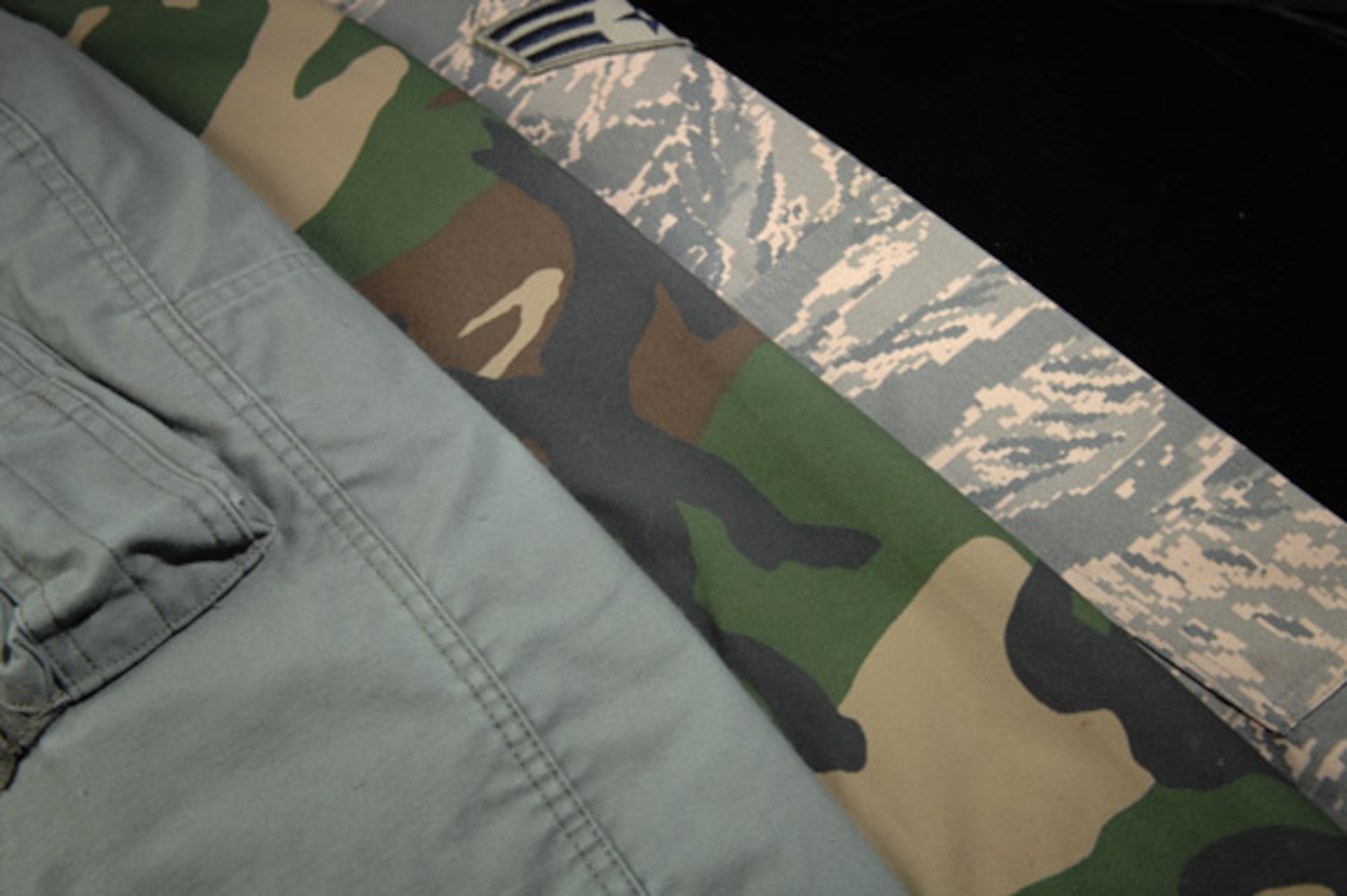 Col. Scott Vander Hamm, 28th Bomb Wing commander, has authorized the wear of all existing approved extreme cold-weather gear with the ABU while in the duty section and required for duty purposes for all Ellsworth personnel. All Ellsworth Airmen are authorized to wear the BDU field jacket, gortex jacket and or pants, black knit cap and gloves with the ABU.  (U.S. Air Force photo/SrA Anthony Sanchelli)
