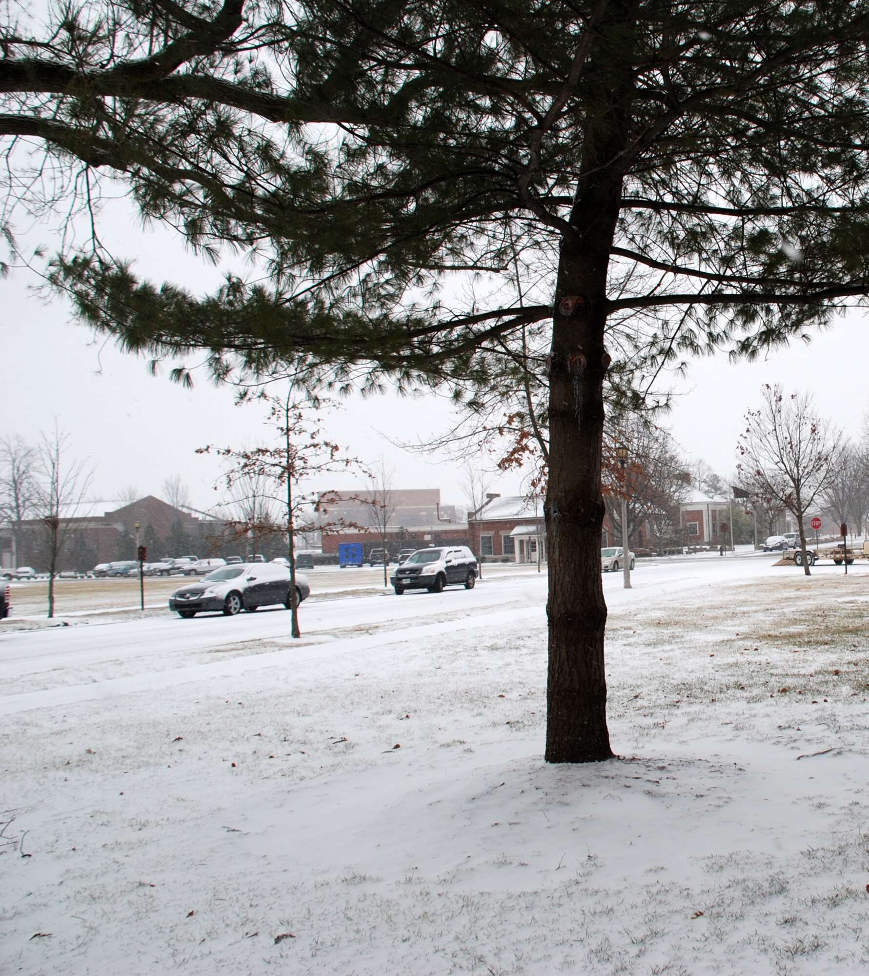 First snowfall of 2008 comes down Thursday afternoon.  Forecasters expect more tonight.  Stayed tuned to your local news channels for updates!