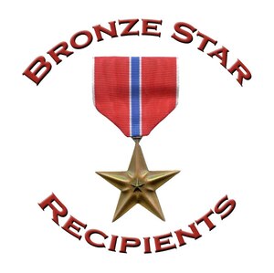 LANGLEY AIR FORCE BASE, Va. -- Five Airmen from the 1st Fighter Wing were recently awarded the Bronze Star. Click "View All Images" to see photos of Tech. Sgts. Tracy King, Douglas McDowell, Michael Yates and Staff Sgts. Dustin Lambries and Keith Schulz (U.S. Air Force Graphic/Tech. Sgt. Chelesa Wilds)