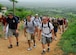 SOTO CANO AIR BASE, Honduras?More than 60 hikers stuffed their backpacks with $600 worth of food and hiked up the mountain sides to deliver goods to residents of the tiny village of Picacho, Honduras. The village has a population of only 200 people. (U.S. Air Force photo by Tech. Sgt. William Farrow)