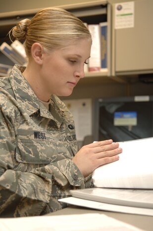 Senior Airman Brittani West