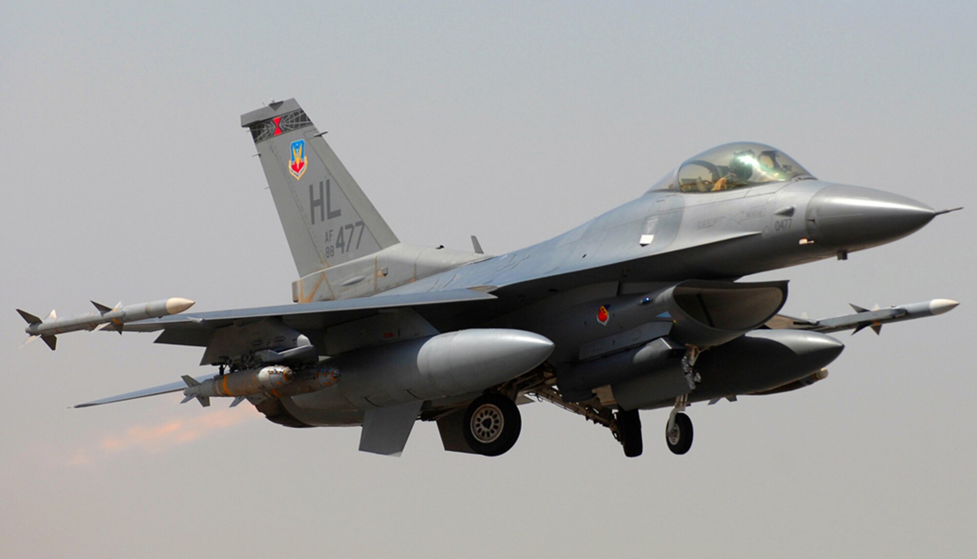 An F-16 Fighting Falcon takes off from Balad Air Base. Pilots there should now have less too worry about upon takeoff as far as bird strikes are concerned (U.S. Air Force photo by Senior Airman Julianne Showalter)