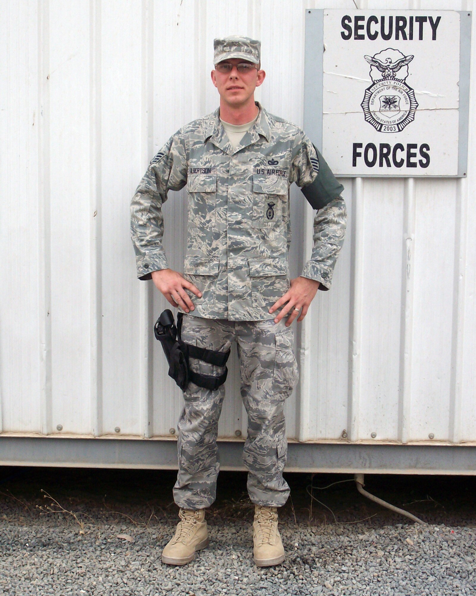 SOUTHWEST ASIA -- Staff Sgt. Douglas Gilbertson (U.S. Air Force courtesy photo)