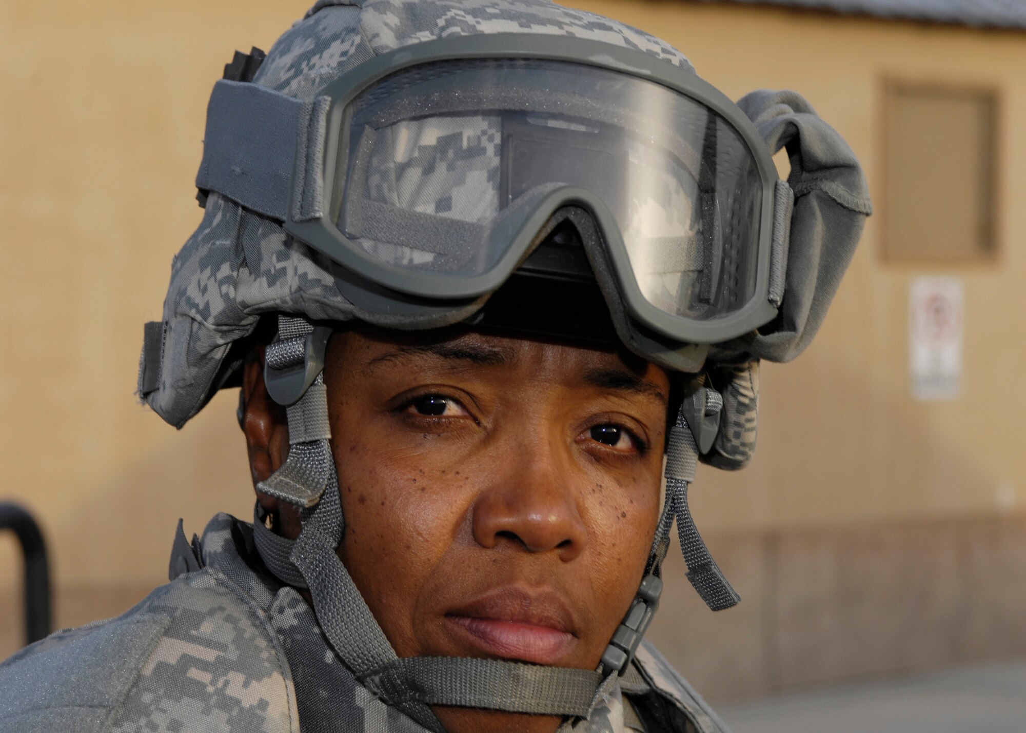 BAGRAM AIR FIELD, Afghanistan -  Master Sgt. Loretta Martin, 455th Air Expeditionary Wing Equal Opportunity director is deployed from the 316th Wing, Andrews Air Force Base, Md. (U.S. Air Force photo by Master Sgt. Demetrius Lester)
