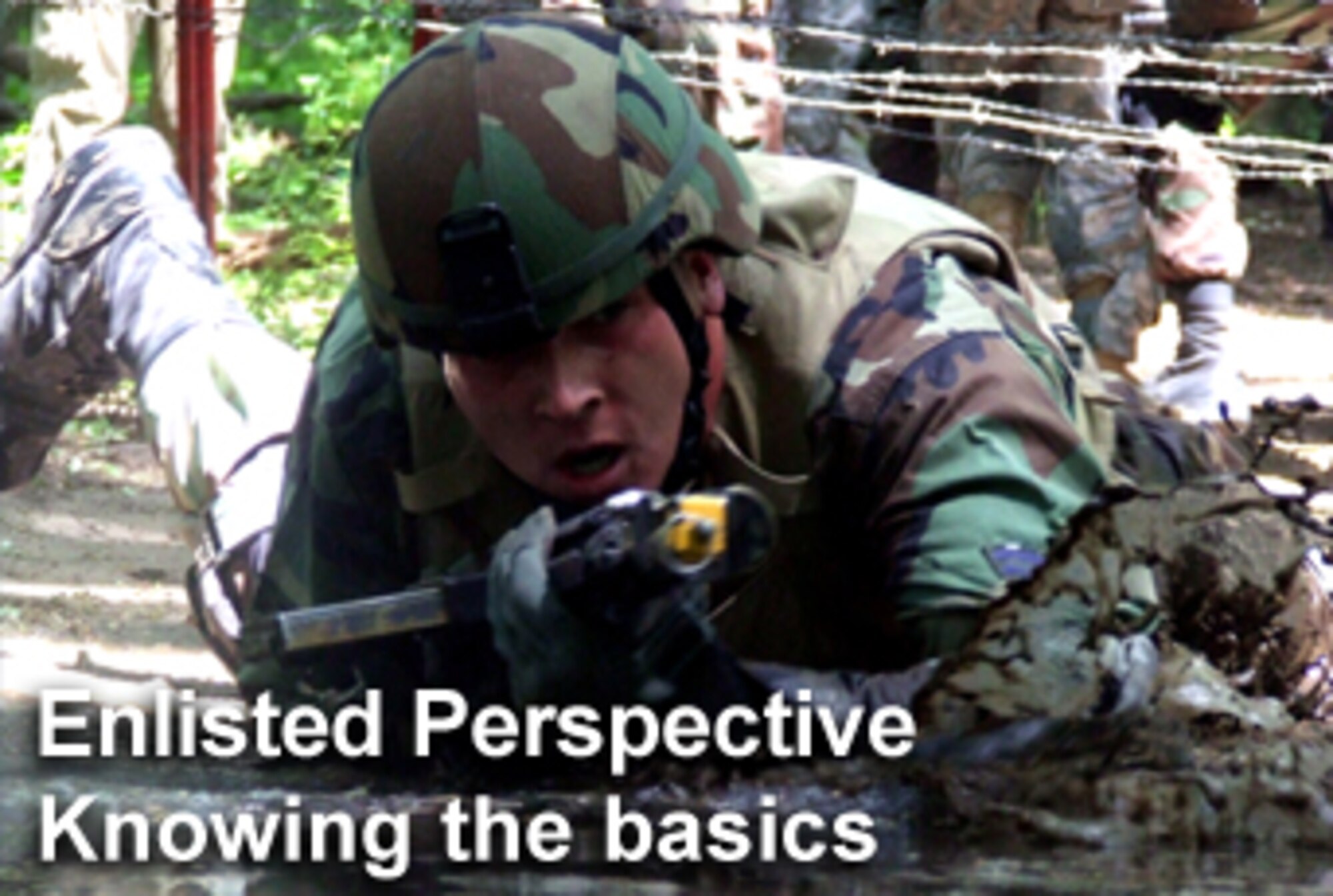 In the newest "Enlisted Perspective," Chief Master Sgt. of the Air Force Rodney J. McKinley addresses the importance of knowing the basics, and practicing and performing them well. (U.S. Air Force photo illustration/Mike Carabajal) 