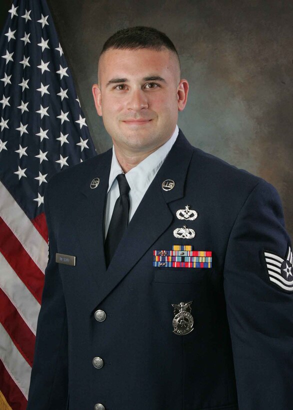NIAGARA FALLS AIR RESERVE STATION, NY --  Tech. Sgt. Christopher McArdle, a 914th Airlift Wing firefighter, has received the 2008 Tuskegee Airman Inc. Award. The Tuskegee Airman Inc. Award is awarded to Airmen who help further the goal of the Air Force through effective training, mentoring, motivation and community outreach.  The award ceremony is slated to be on July 18, 2008 in Philadelphia, PA.  (U.S. Air Force photo / Mr. Michael Harvey) 
