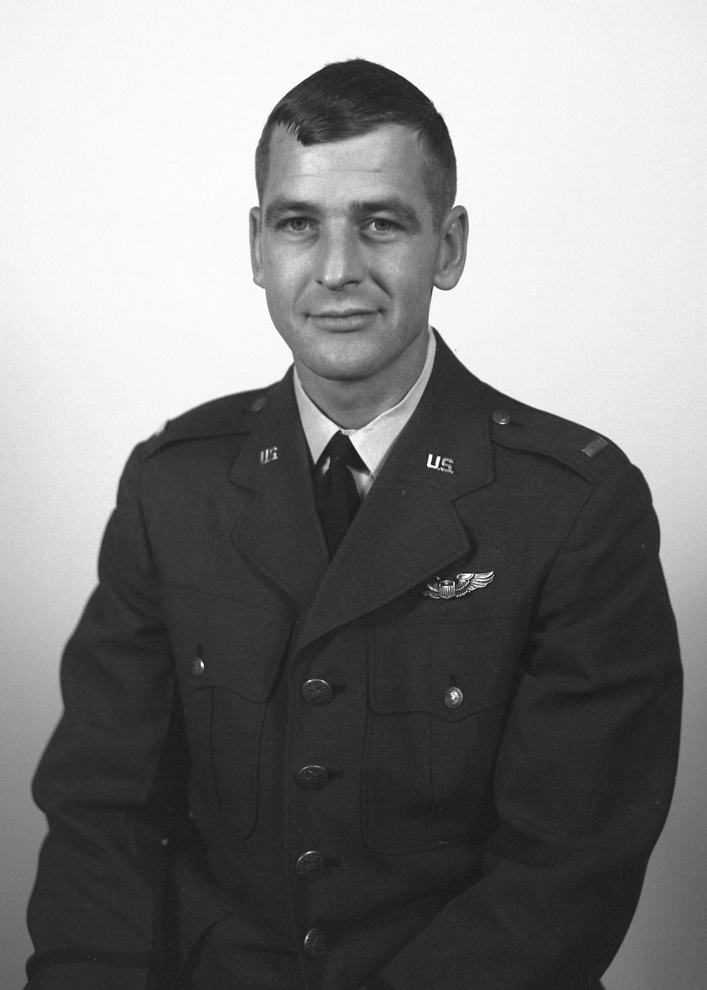 LT Warren K Brown December 12, 1966.

On 14 July 1968, 1st Lt Warren K. Brown was on an air strike mission in the AShau Valley. (Vietnam) As he made his pass over the target area, his aircraft was hit by ground fire. He headed in an easterly direction and bailed out shortly afterwards as his aircraft was on fire. During the ejection, there was a chute entanglement and the pilot was found deceased in his chute harness by a helicopter crew.

The above paragraph is how the death of Sioux City native Lieutenant Warren Brown is recorded in the history books. Brown became the only pilot of the Sioux City based 185th Air National Guard to be killed in Vietnam. (The 185th Tactical Fighter Group was mobilized on January 26, 1968 and returned to Sioux City on the 14th of May 1969.)
