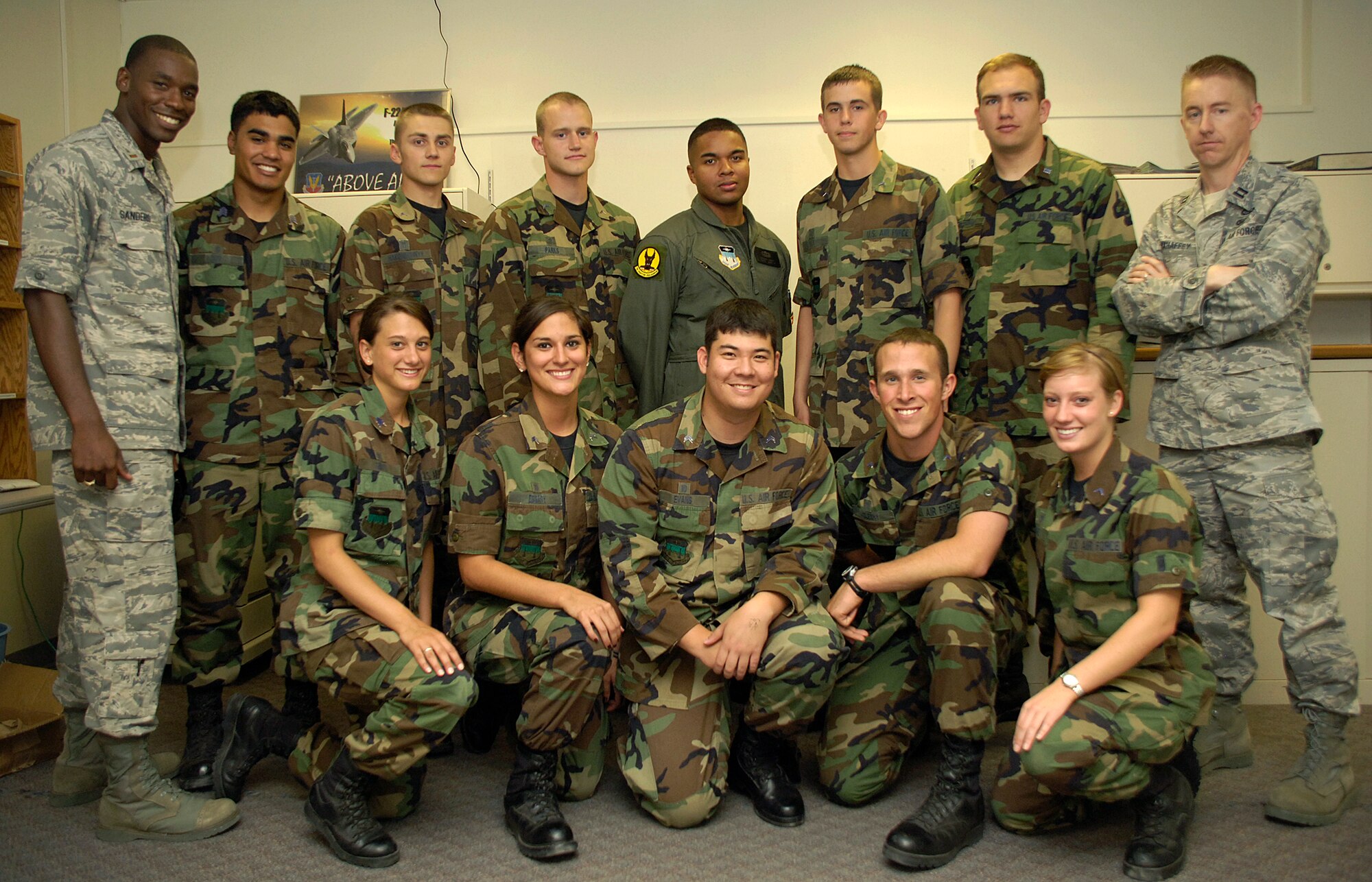 Cadets from the U.S. Air Force Academy in Colorodo Springs. Colo., visit Holloman Air Force Base, N.M., July 2, for the Operations Air Force program to work alongside officers and enlisted members they may one day work for and lead. Cadets got to experience everything from getting there hands dirty in a maintenance back shop to shadowing pilots. (U.S. Air Force photo/Airman 1st Class Michael Means)