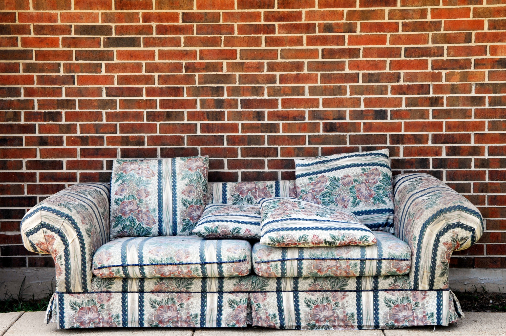 BARKSDALE AIR FORCE BASE, La. - Residents of base housing are asked not to leave bulk waste items such as furniture outside their homes or at the curb. Please store items until the bulk pick up on the first Wednesday of the month. (U.S. Air Force photo by Airman 1st Class Joanna M. Kresge)(Released)