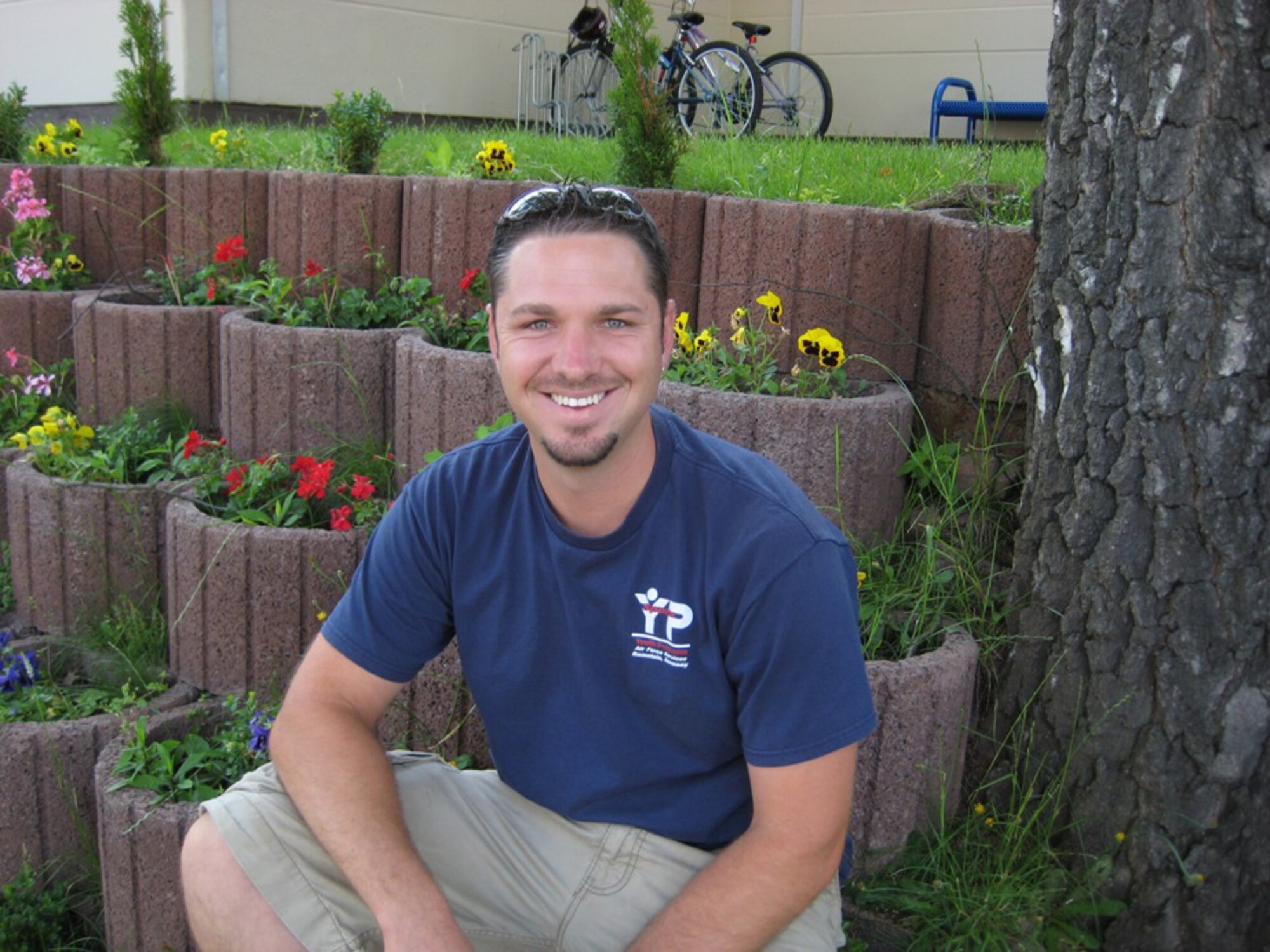 Edward Wilson, 435th Services Squadron's Vogelweh Youth Sports Program, is recognized as the programs Vogelweh Youth Program Staffer for June. (Courtesy photo)