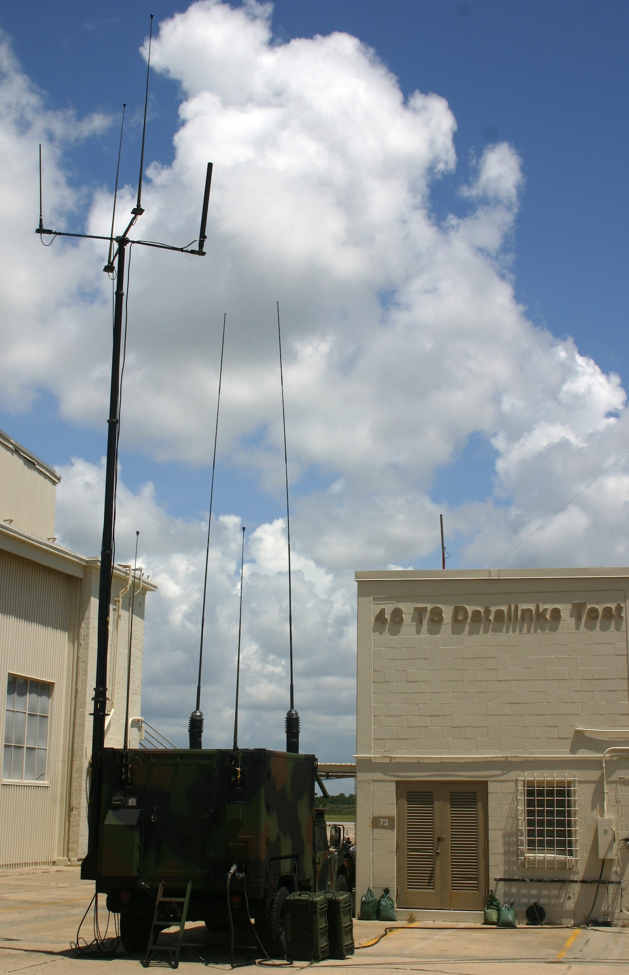 Bold Quest Plus, the Coalition combat Identification (CCID) Advanced Concept Technology Demonstration (ACTD), will exercise a variety of technologies like the Air Support Operations Center (ASOC) Gateway pictured here in HMMWV at Eglin. (Photo: Casey Bain, JFIIT)
