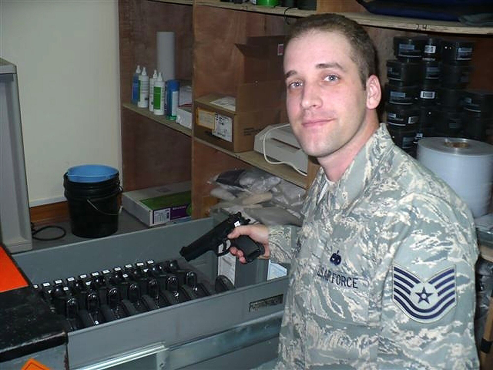 SOUTHWEST ASIA -- Tech, Sgt. Matthew Shaffer