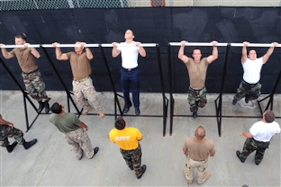 Navy seal 2024 pull up test