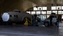 DAYTON, Ohio - The B-17D The Swoose fuselage sits next to the B-17F Memphis Belle in the National Museum of the U.S. Air Force&#39;s restoration facility. The Swoose&#39;s fuselage recently arrived at the museum from the Smithsonian National Air and Space Museum. (U.S. Air Force photo)